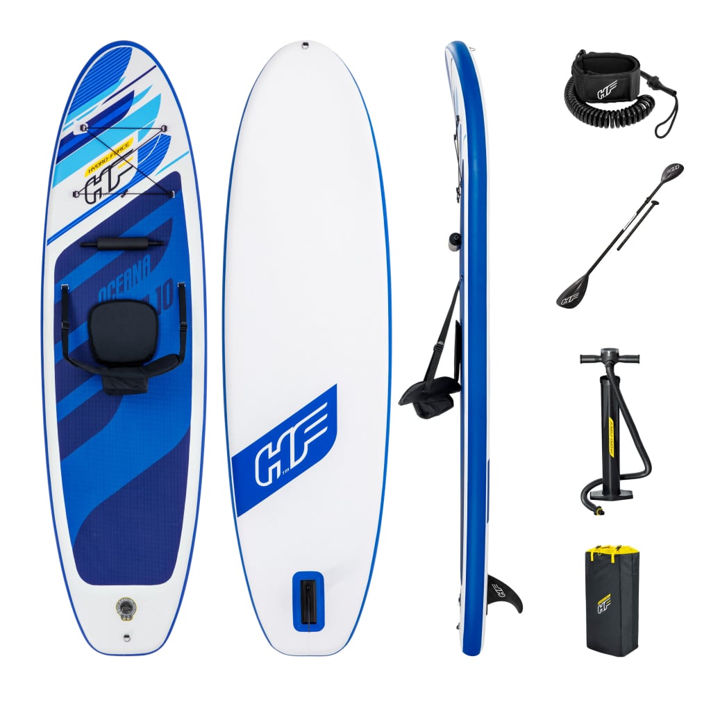 Tabla De Paddle Surf Inflable Bestway Sup Hydro-force Oceana - azul - 