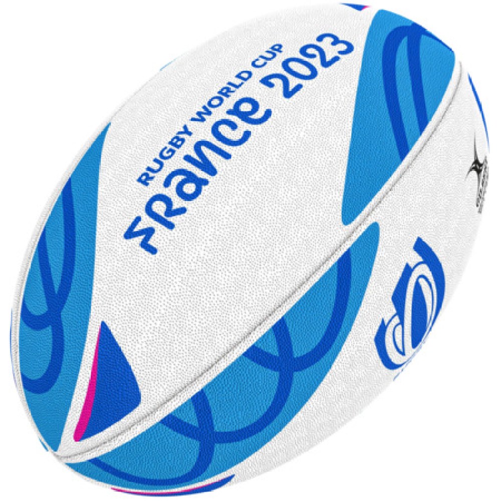 Balón De Rugby Gilbert Supporter World Cup 2023 - blanco - 