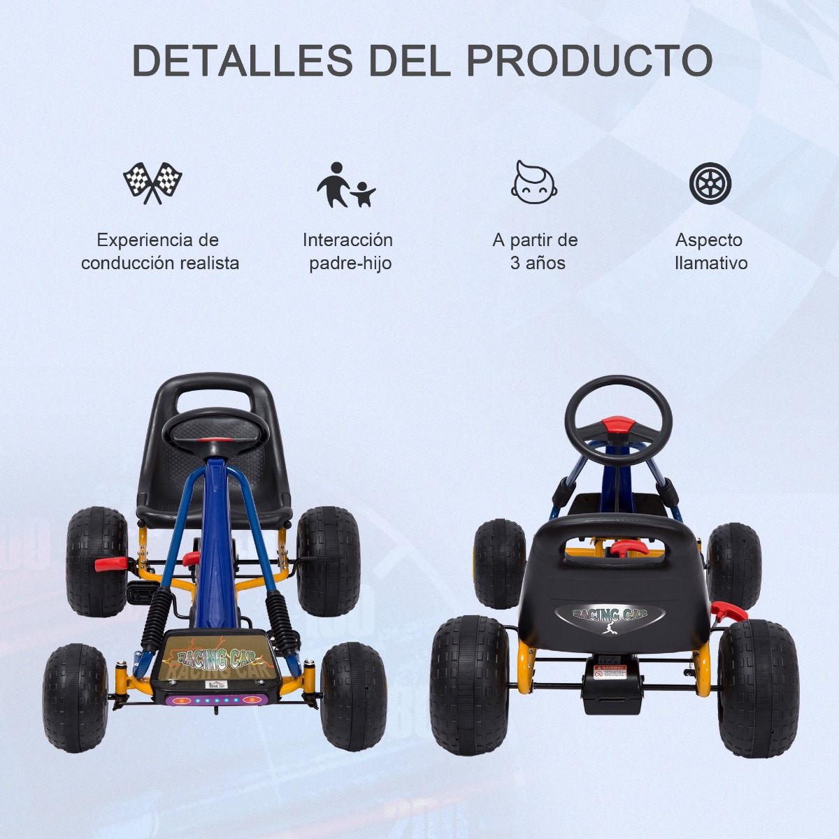 Kart Pedales Homcom®