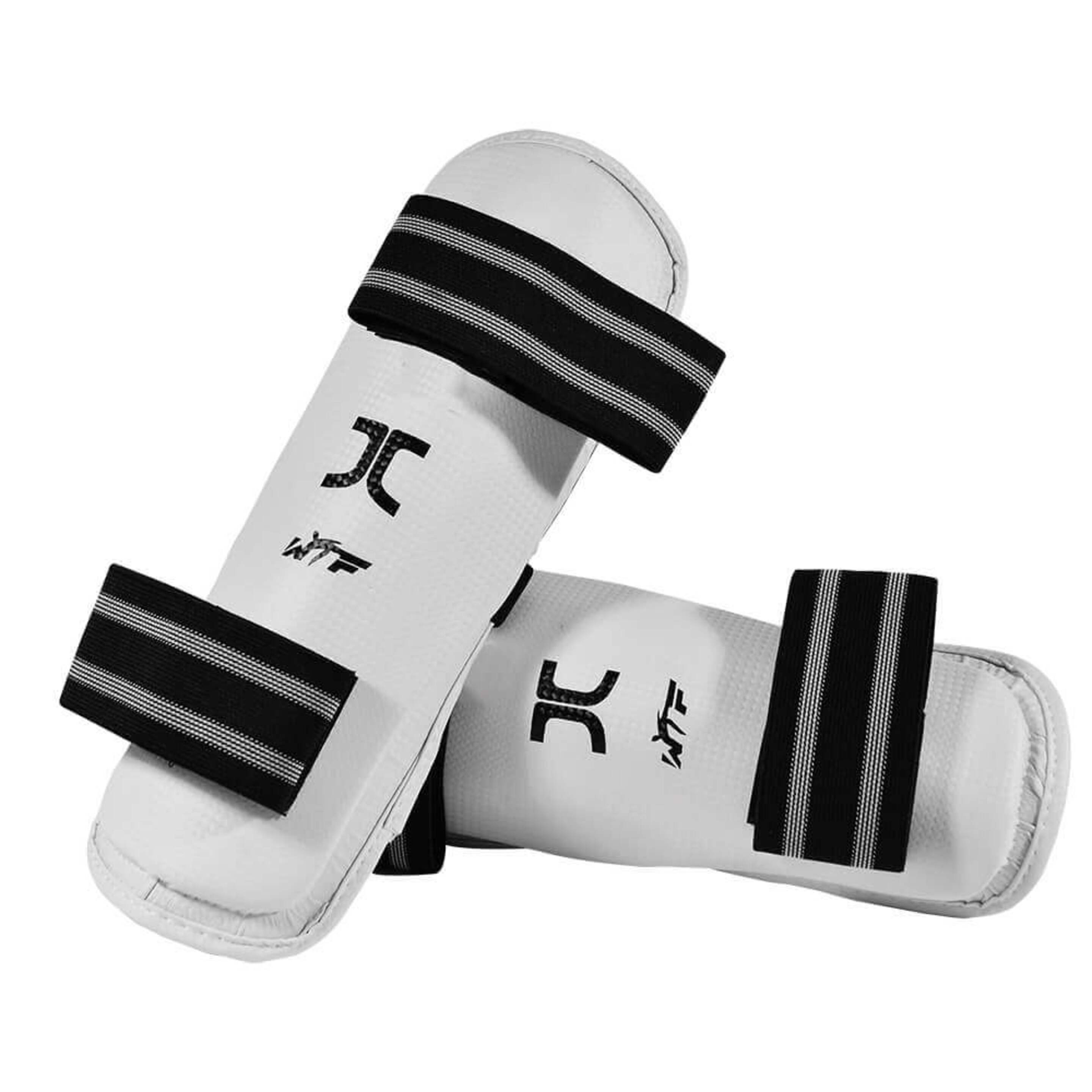 Espinilleras Para Taekwondo Jc - Blanco  MKP
