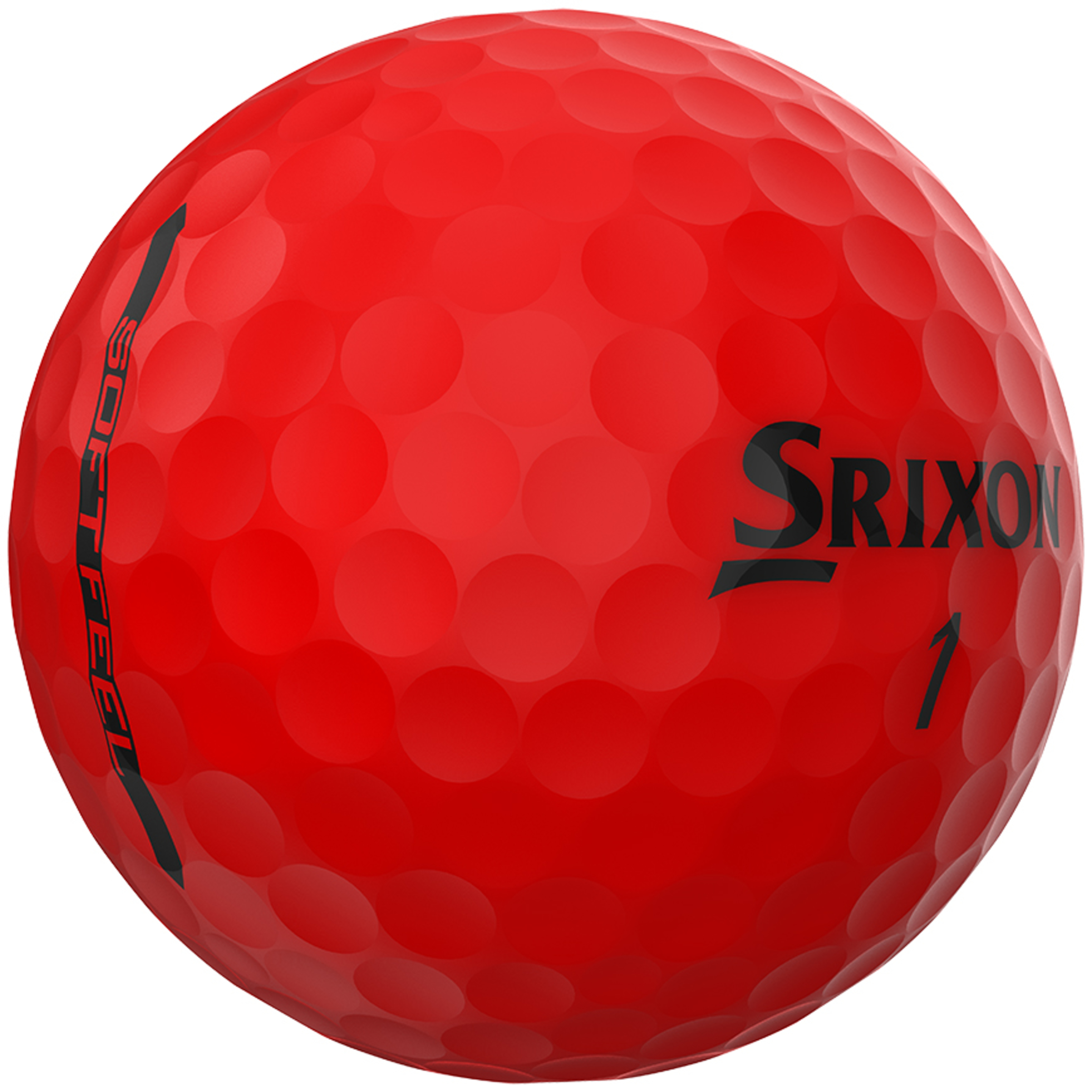 Pelotas Golf Srixon Soft Feel Brite X12 - Rojo  MKP