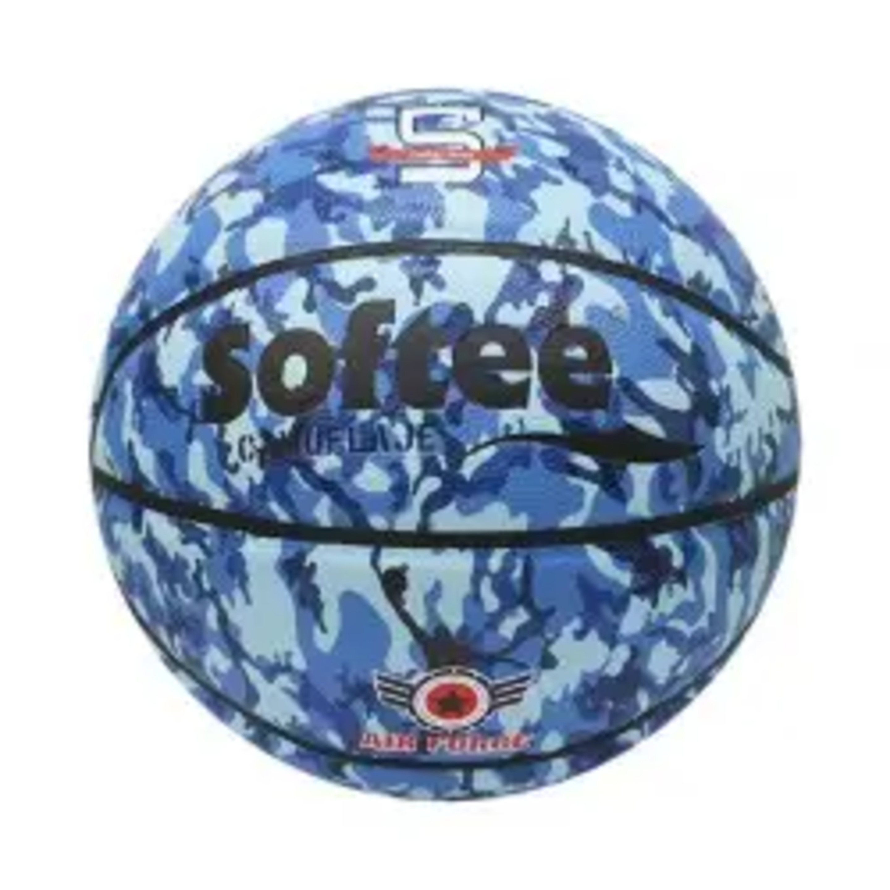 Balón Baloncesto Cuero Softee Camuflaje T/7