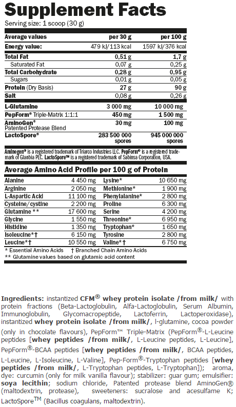 Iso Hd 90 Cfm Protein 800 Gr Chocolate