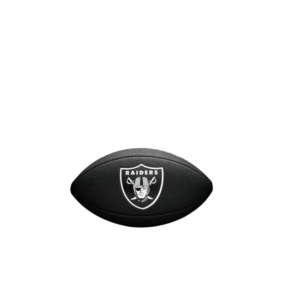 Mini Balón De Fútbol Americano Wilson Nfl Las Vegas Raiders - negro - 