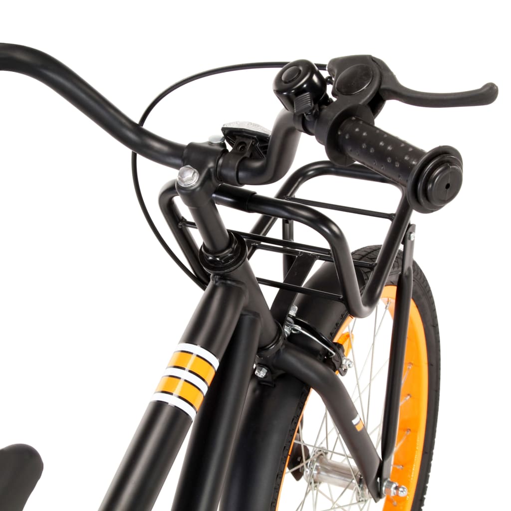 Bicicleta Vidaxl 18" Portaequipajes Delantero  MKP