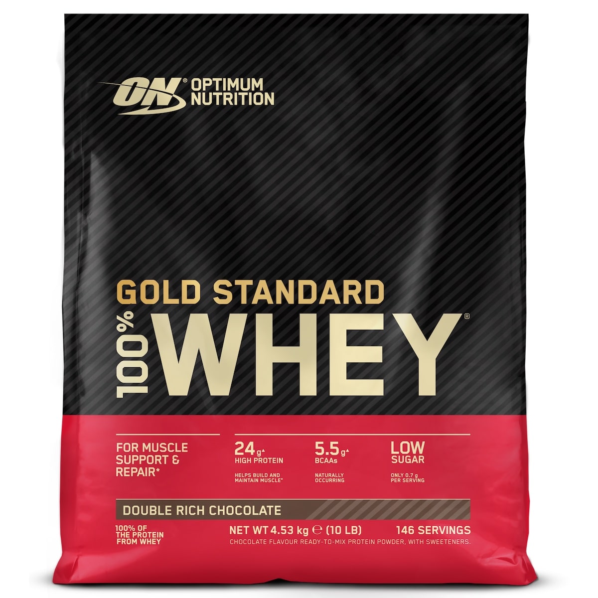 Gold Standard 100% Whey 4.53kg Optimum Nutrition | Chocolate Duplo -  - 
