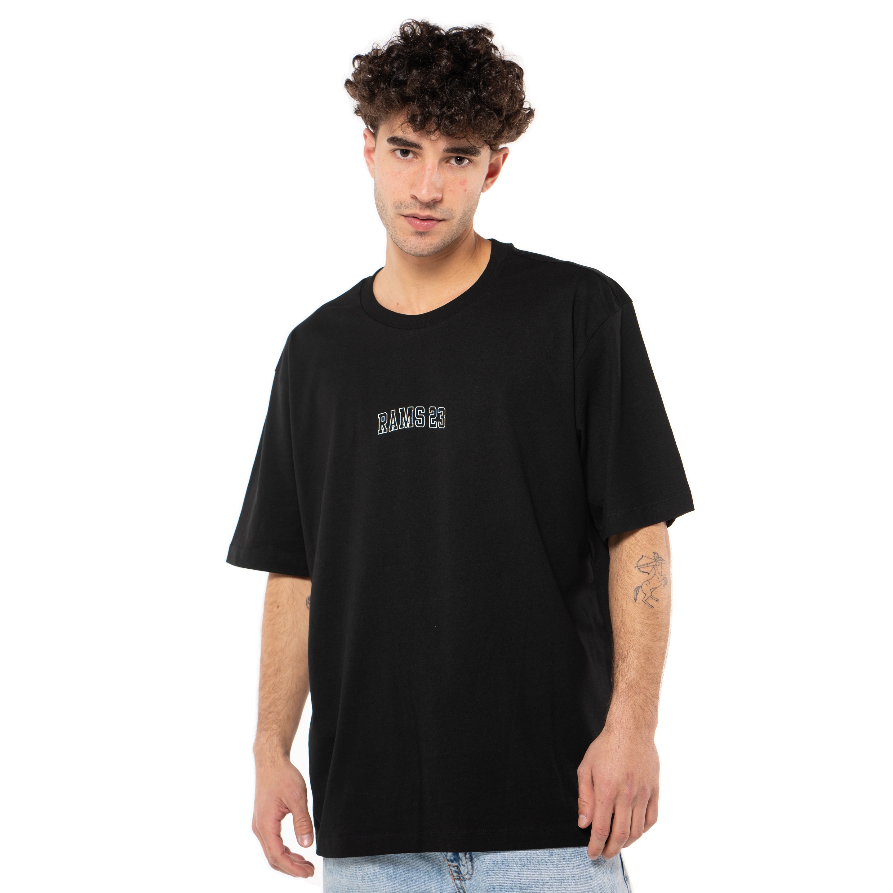 Camiseta Hip-hop Rams 23 - negro - 