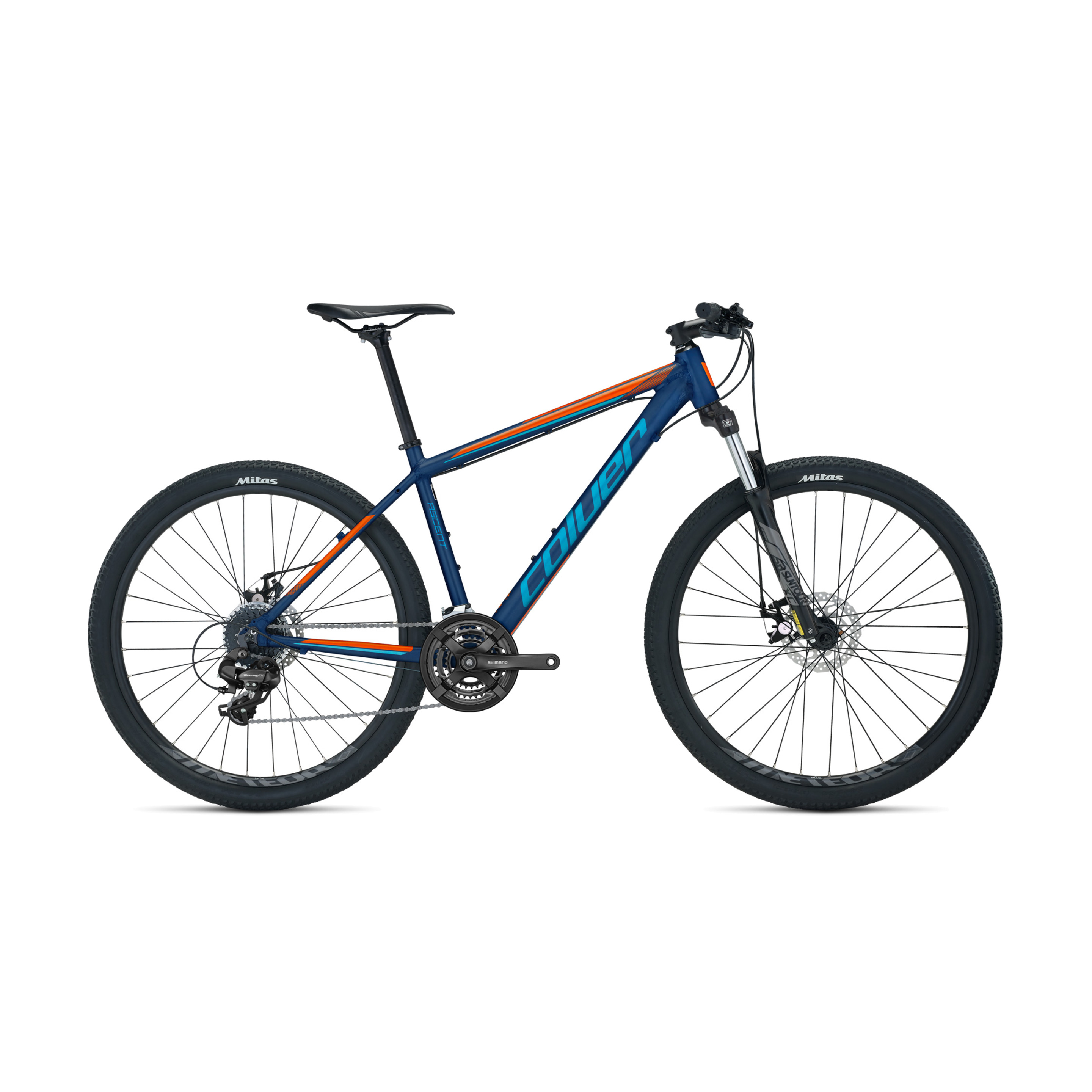 Bicicleta Mtb Coluer Ascent 272 Azul/naranja Talla/xs