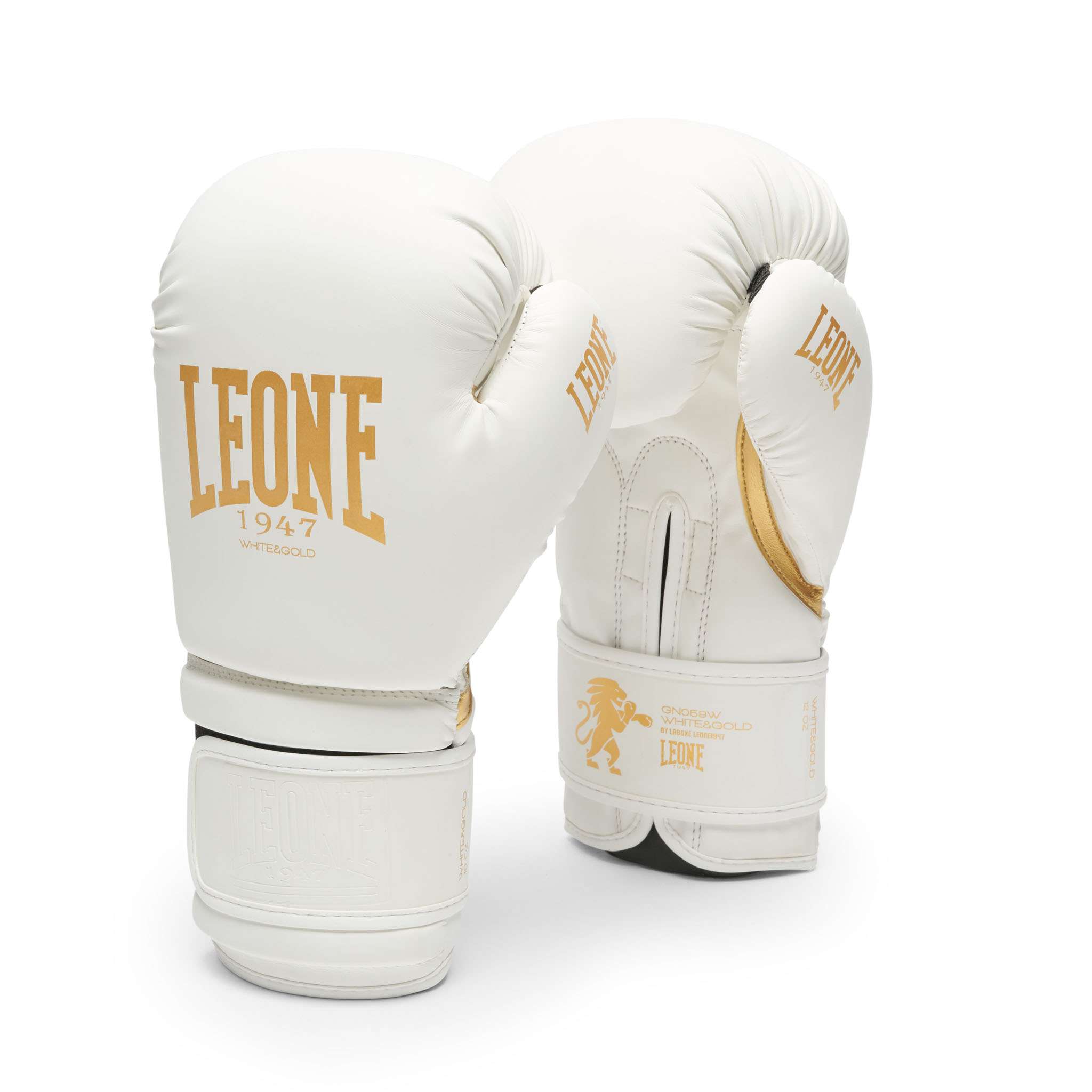 Guantes De Boxeo Leone1947 White&gold - blanco - 