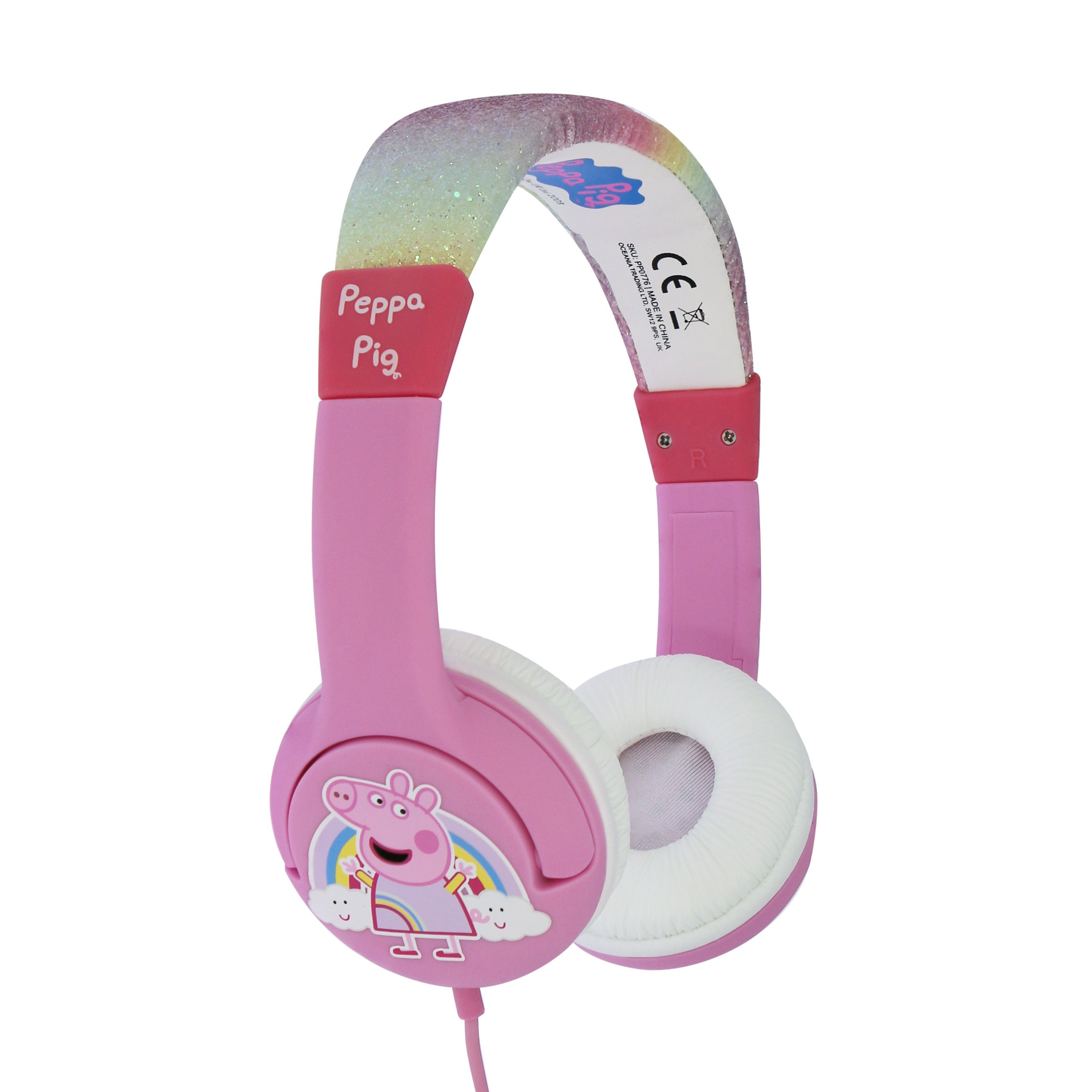 Otl Auriculares Infantiles Peppa Pig Rainbow - multicolor - Nuevos Auriculares Otl.  MKP
