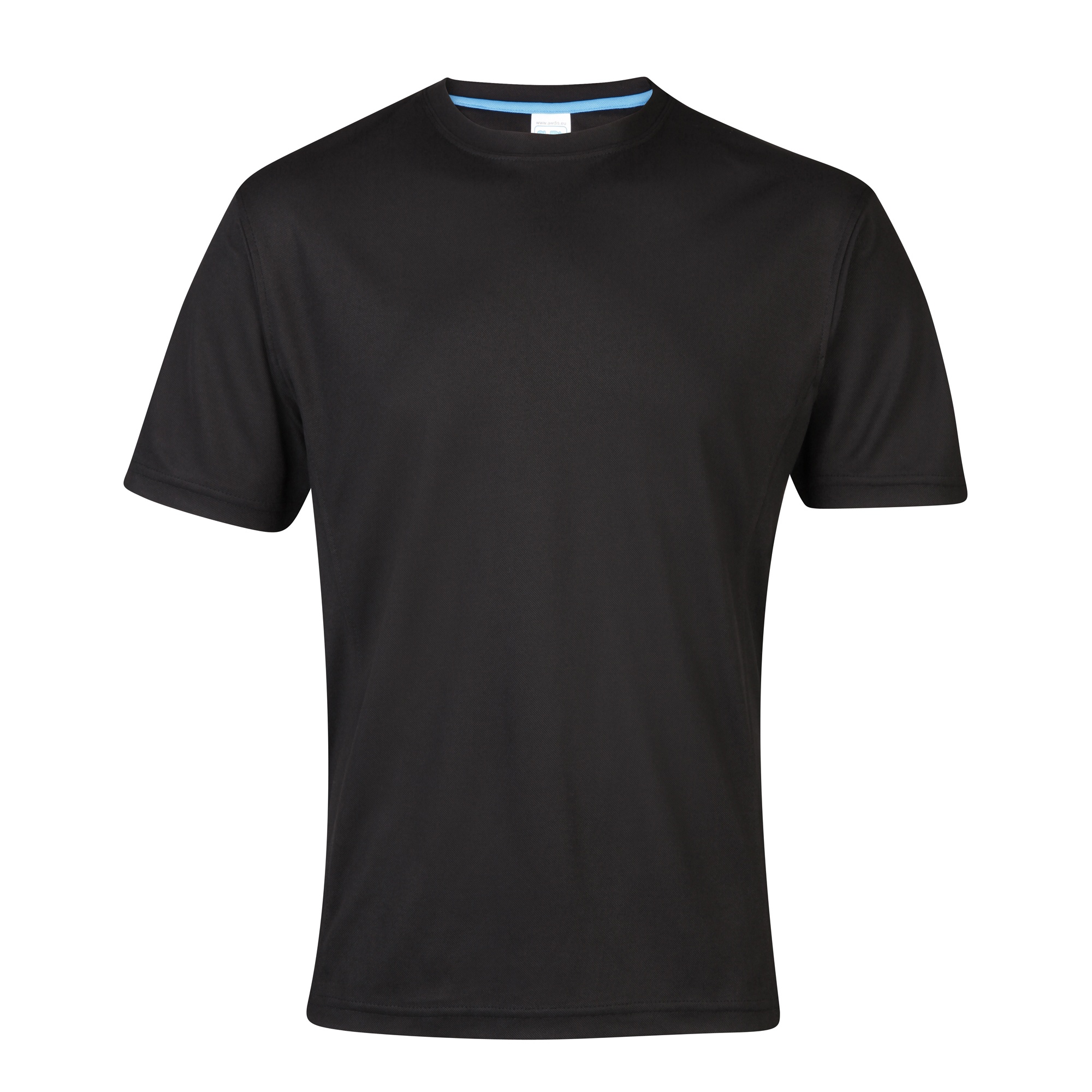 Camiseta De Deporte/ejercicio/entrenamiento Transpirable Supercool Awdis - negro - 