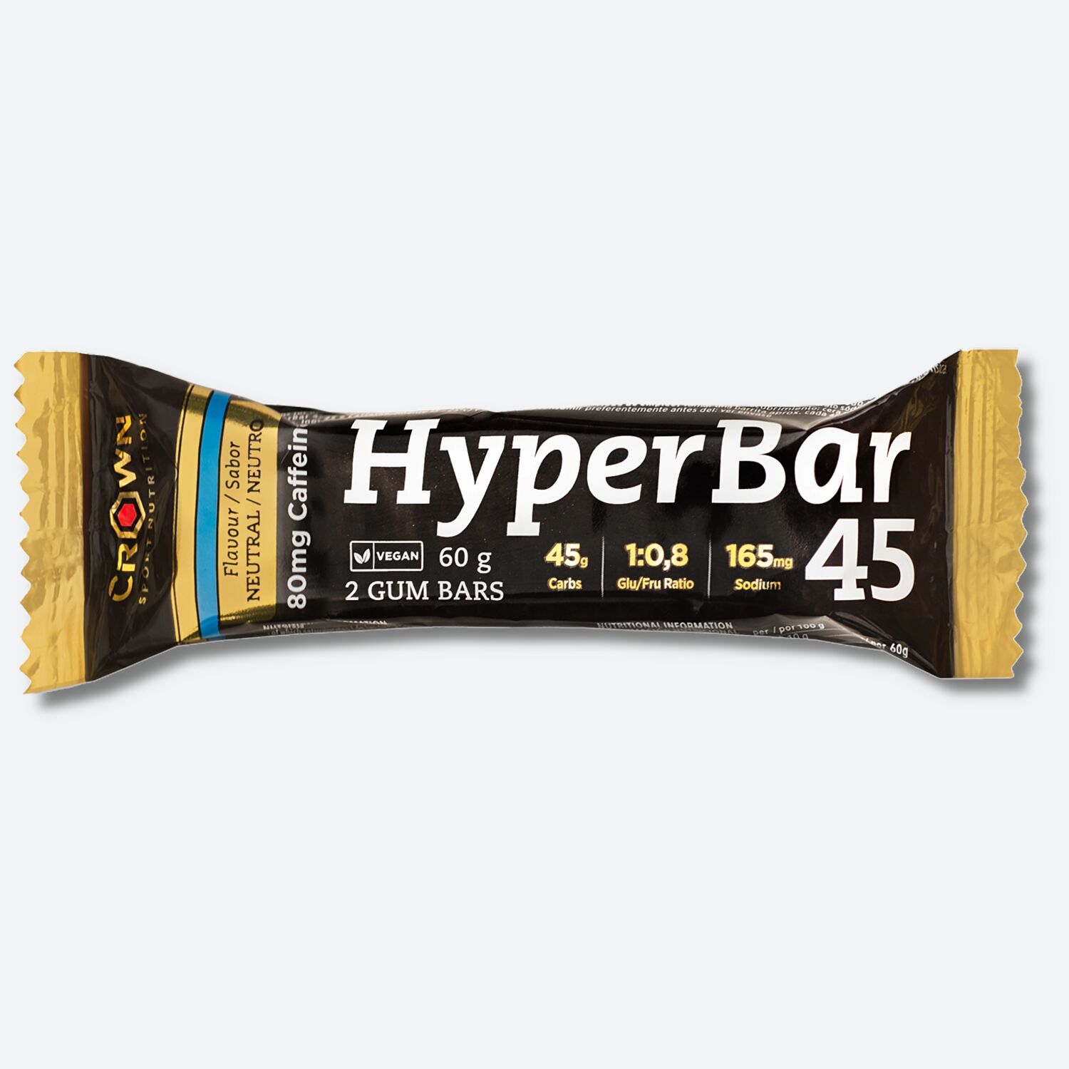 Barrita Energética De Gominola ‘hyperbar 45 +caffeine‘ De 60 G Neutro - 45 G Cho 1:0,8 Y Sodio  MKP