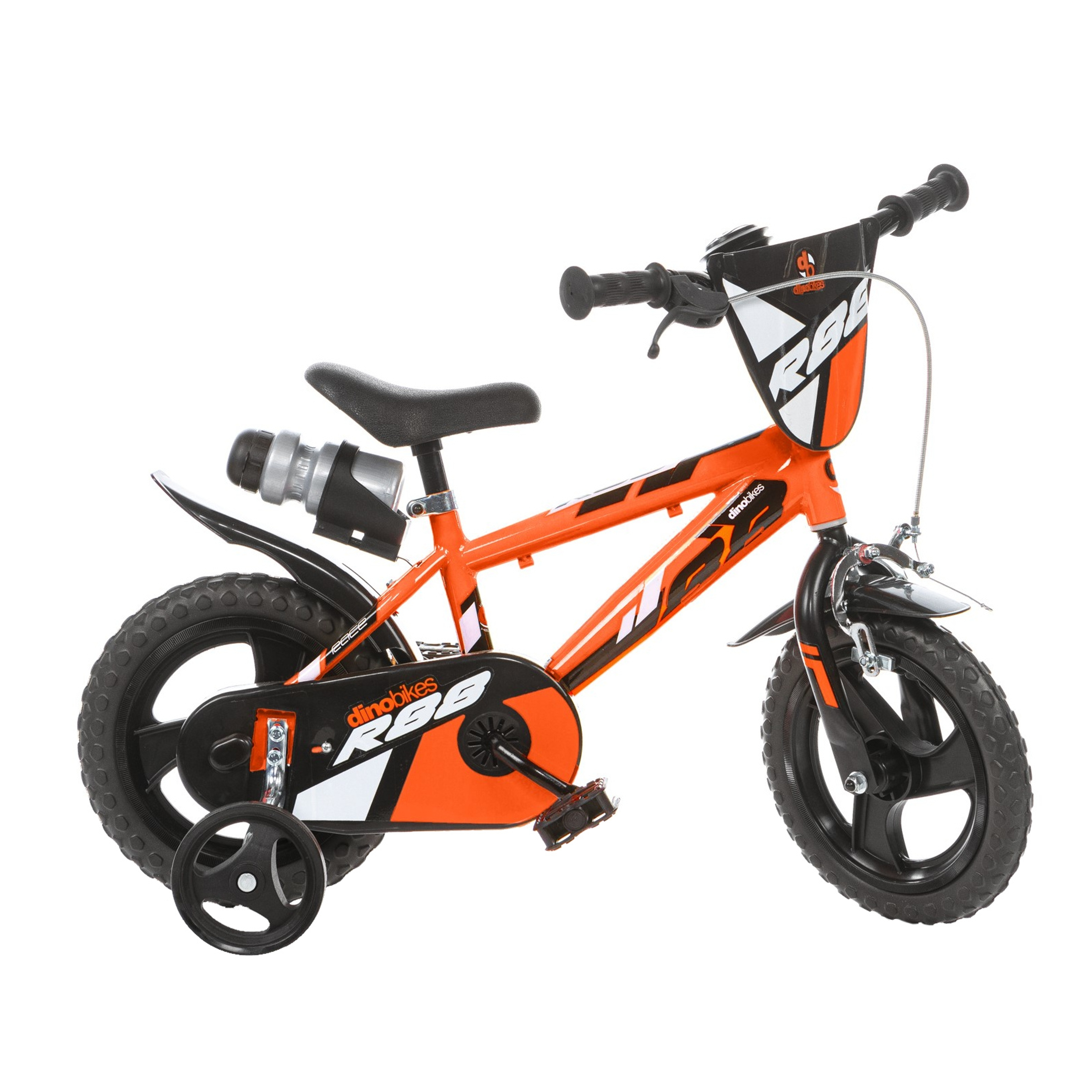 Bicicleta Dino Bikes 12 Pulgadas R88 3-5 Años - naranja - 