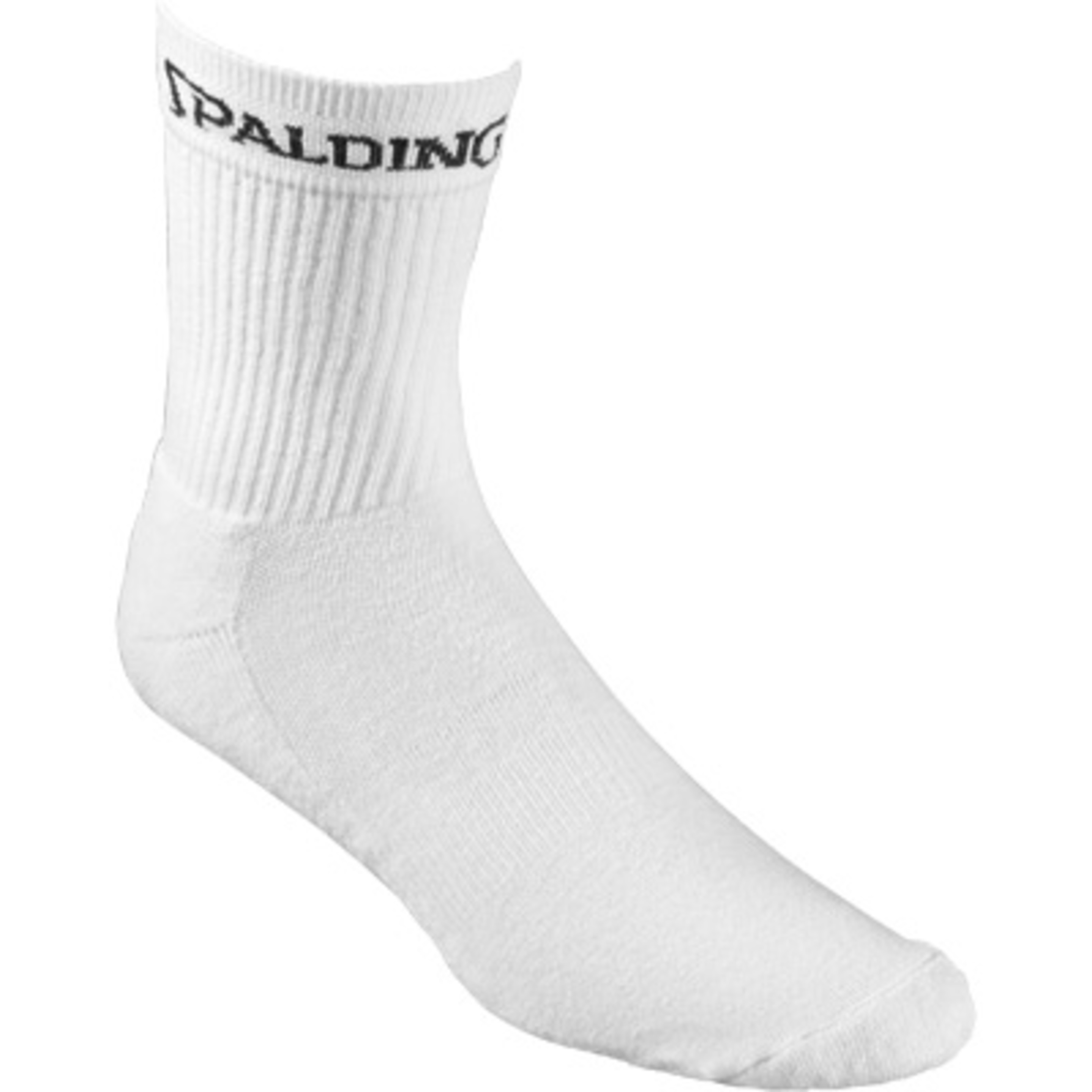 Socks Mid Cut (Pu 3 Pairs) Blanco Spalding