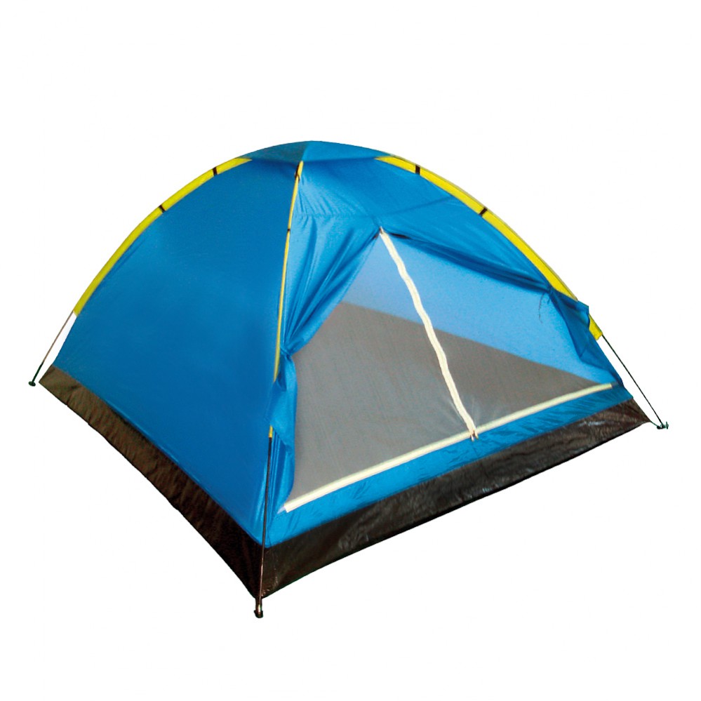 Tenda De Acampamento Aktive Com Cúpula Para 4 Pessoas 210x240x130 Cm
