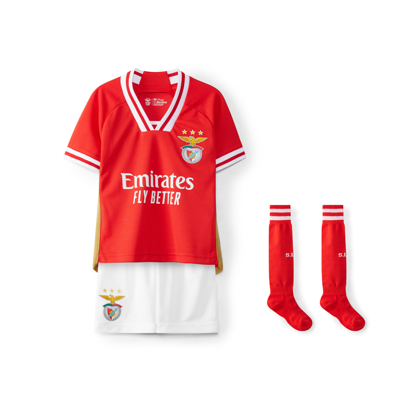 Réplica Mini Kit Principal Benfica 2023 2024 - rojo - 