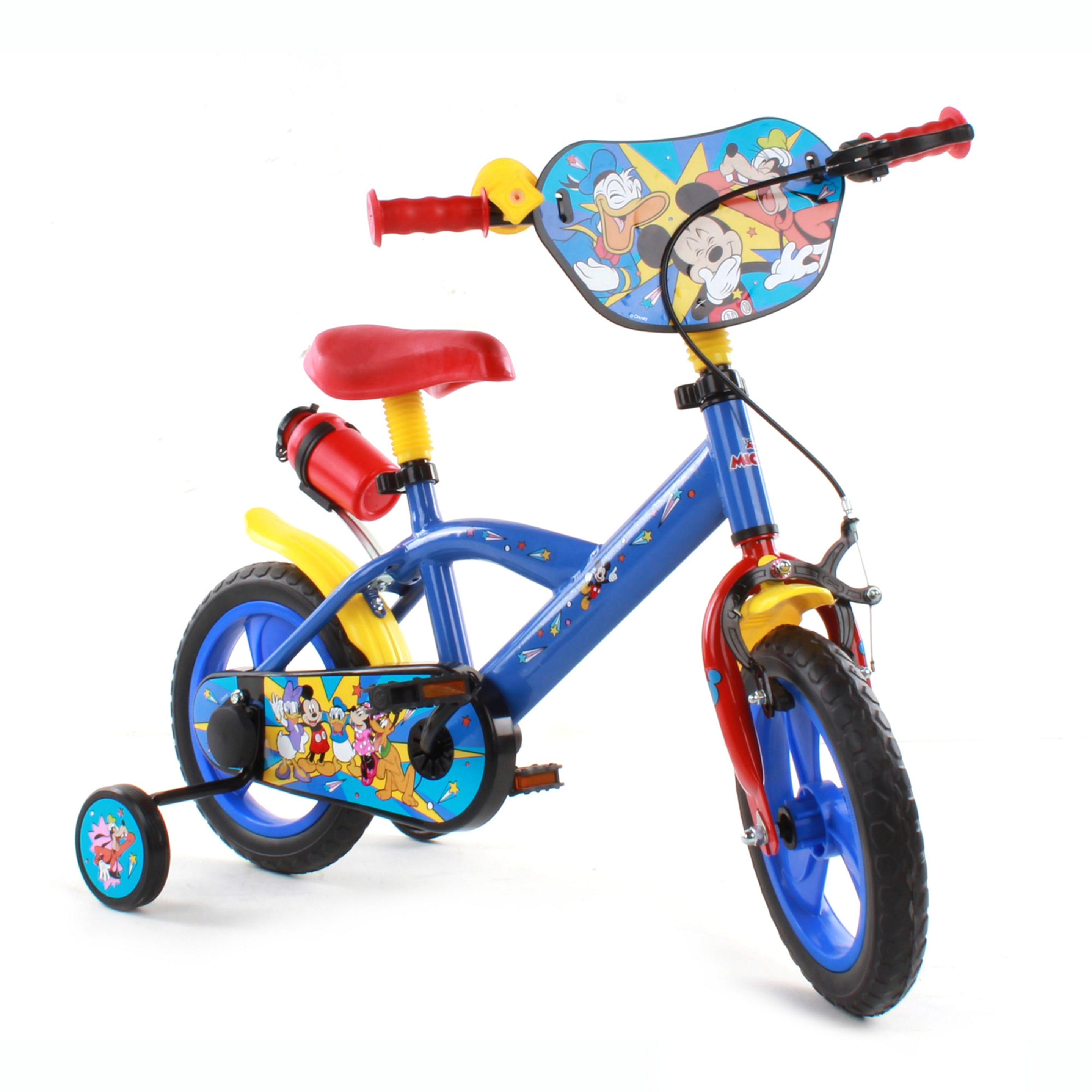 Bicicleta Niño Mickey Mouse 12 Pulgadas 3-5 Años