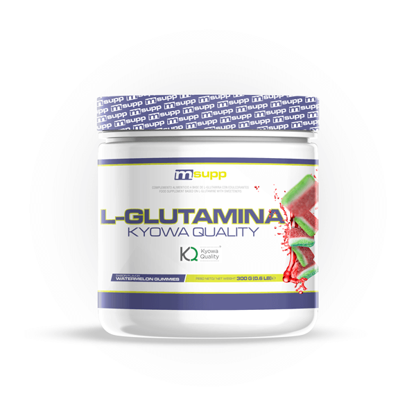 Glutamina Kyowa - 300g De Mm Supplements Sabor Sandias De Gominola