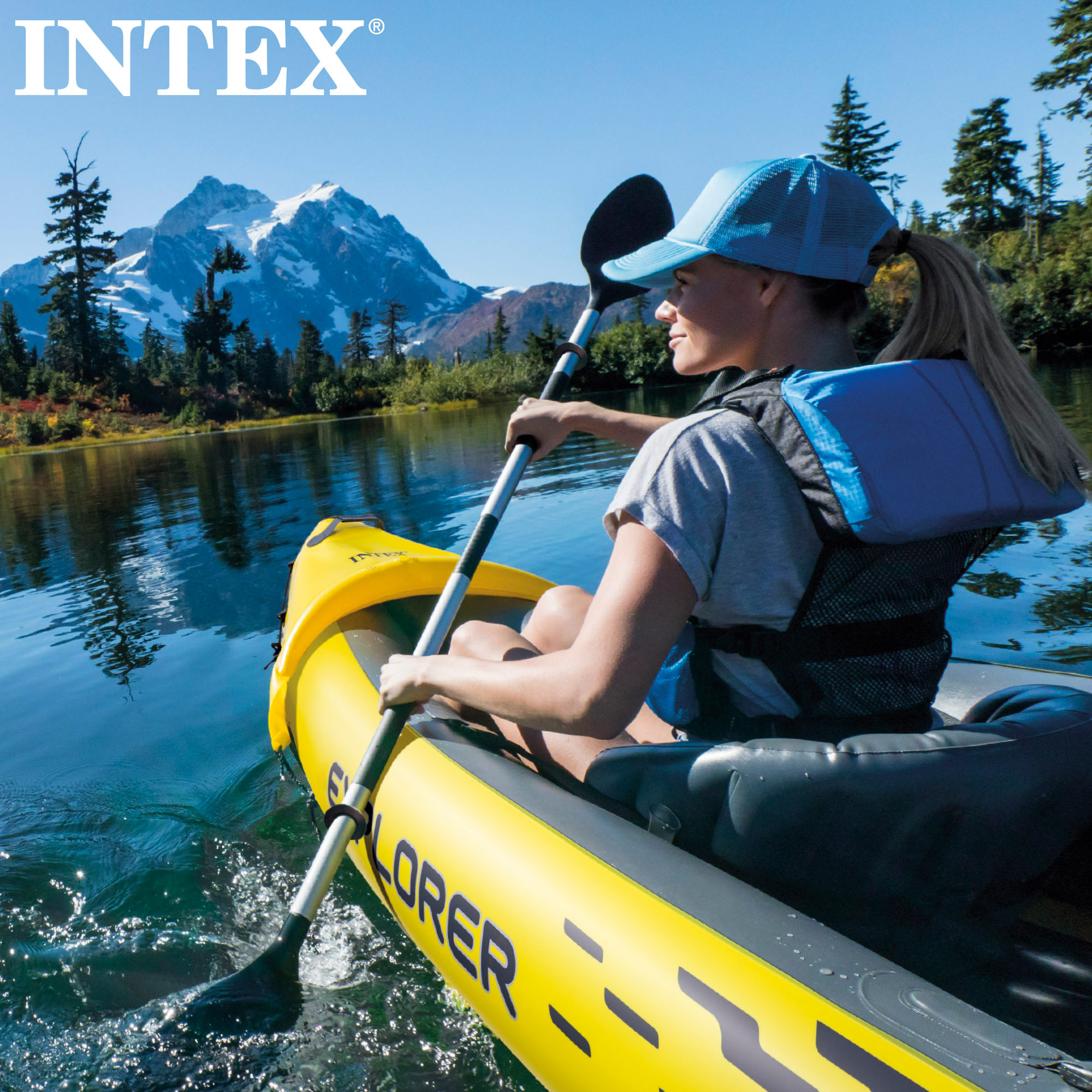 Kayak Hinchable Intex Explorer K2