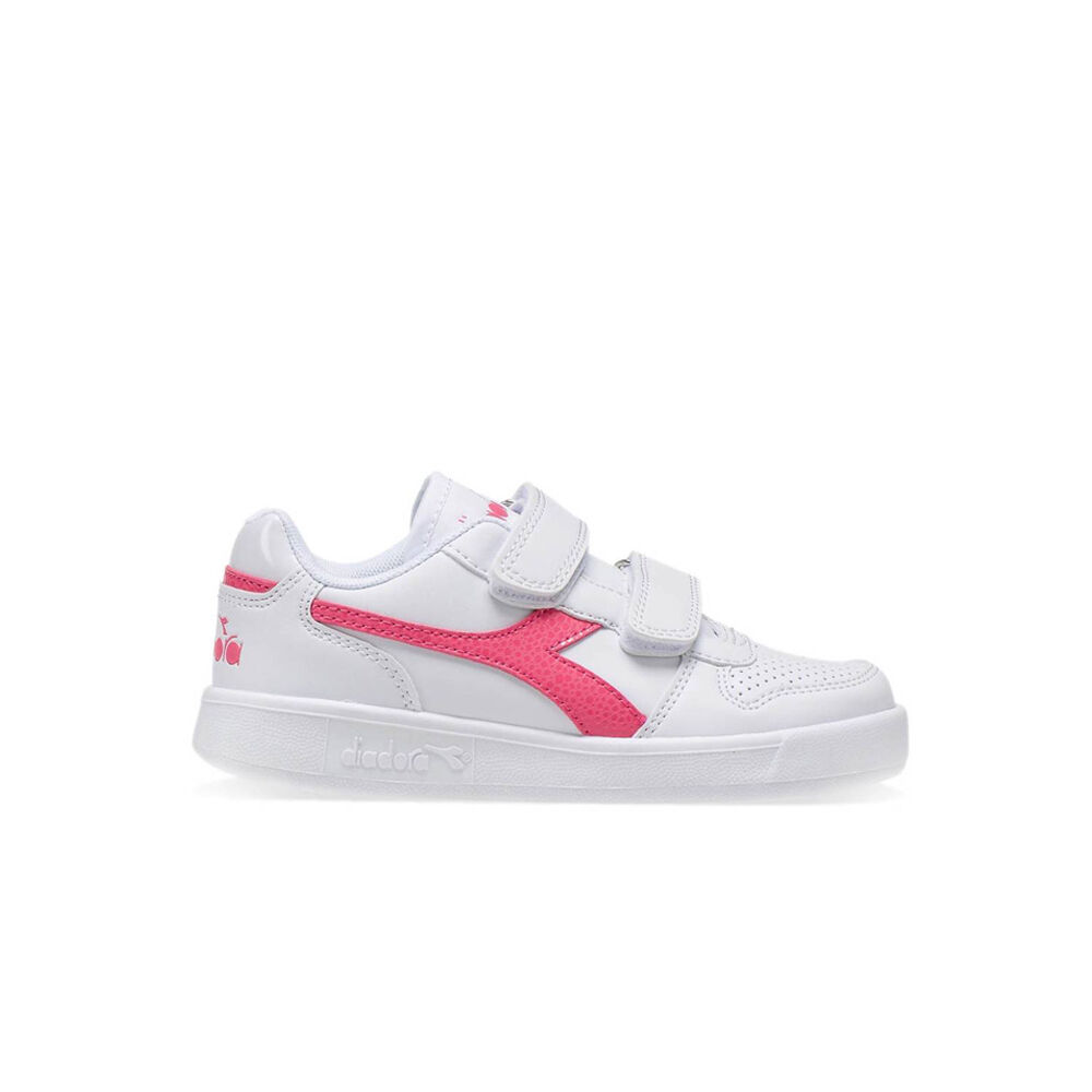 Zapatillas Diadora Playground Ps Girl C2322 White/hot Pink - blanco-rosa - 