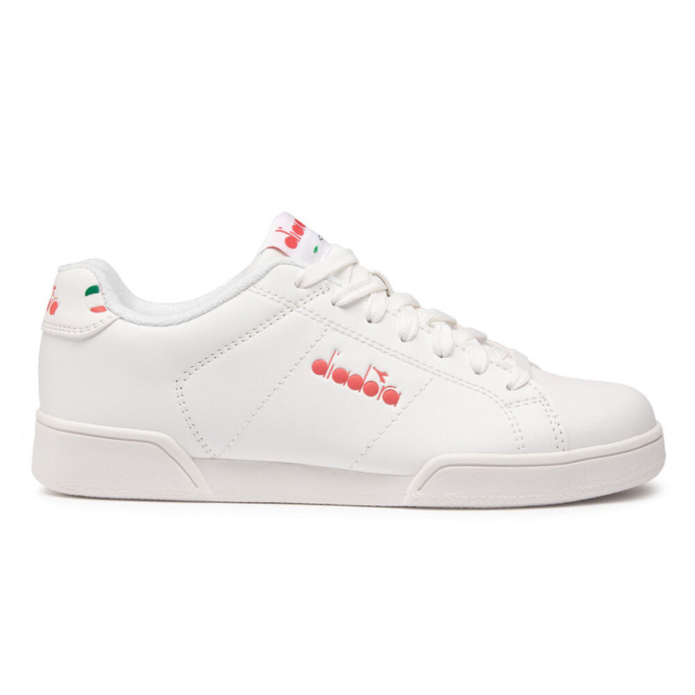 Zapatillas Diadora Impulse I C8865 White/geranium - blanco-rojo - 