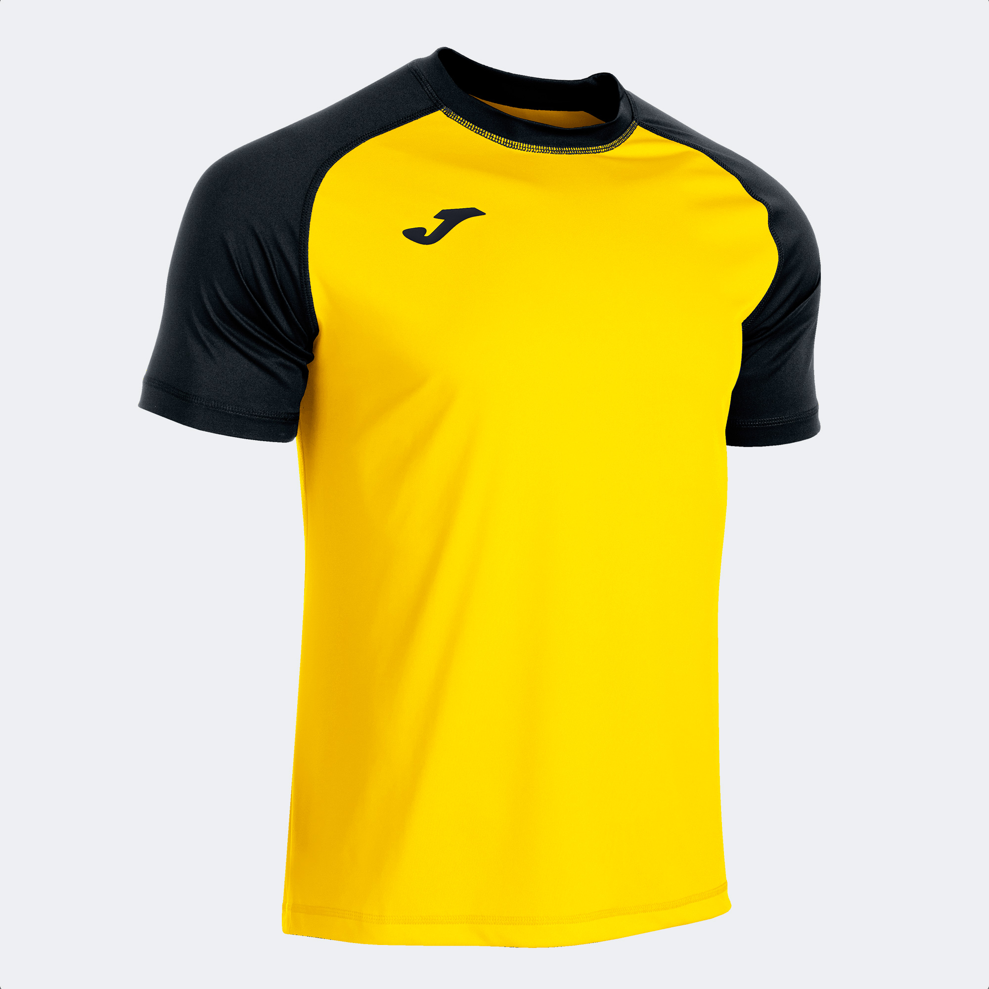 Camiseta Manga Corta Joma Teamwork Amarillo Negro - amarillo-negro - 