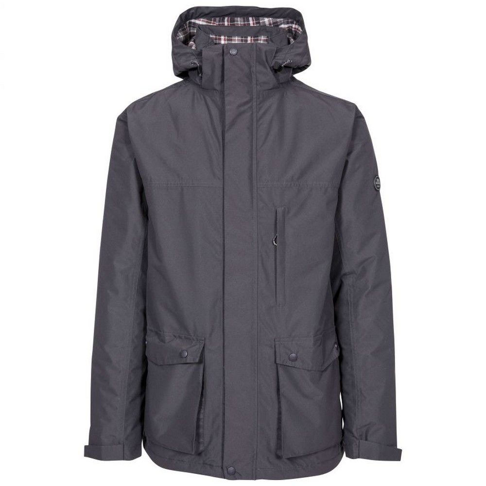 Chaqueta Impermeable Trespass Vauxelly - gris - 