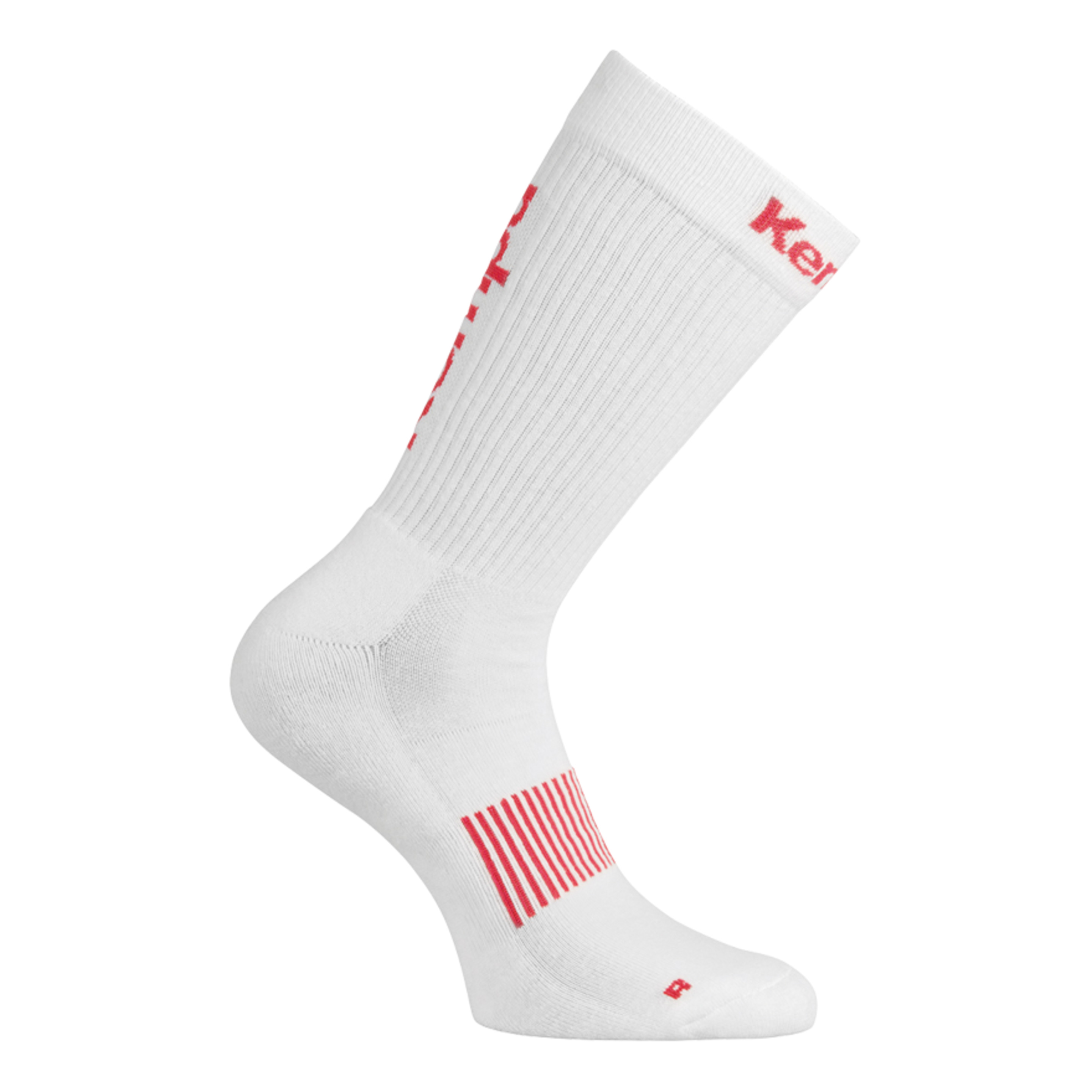 Logo Classic Calcetines Blanco/rojo Kempa