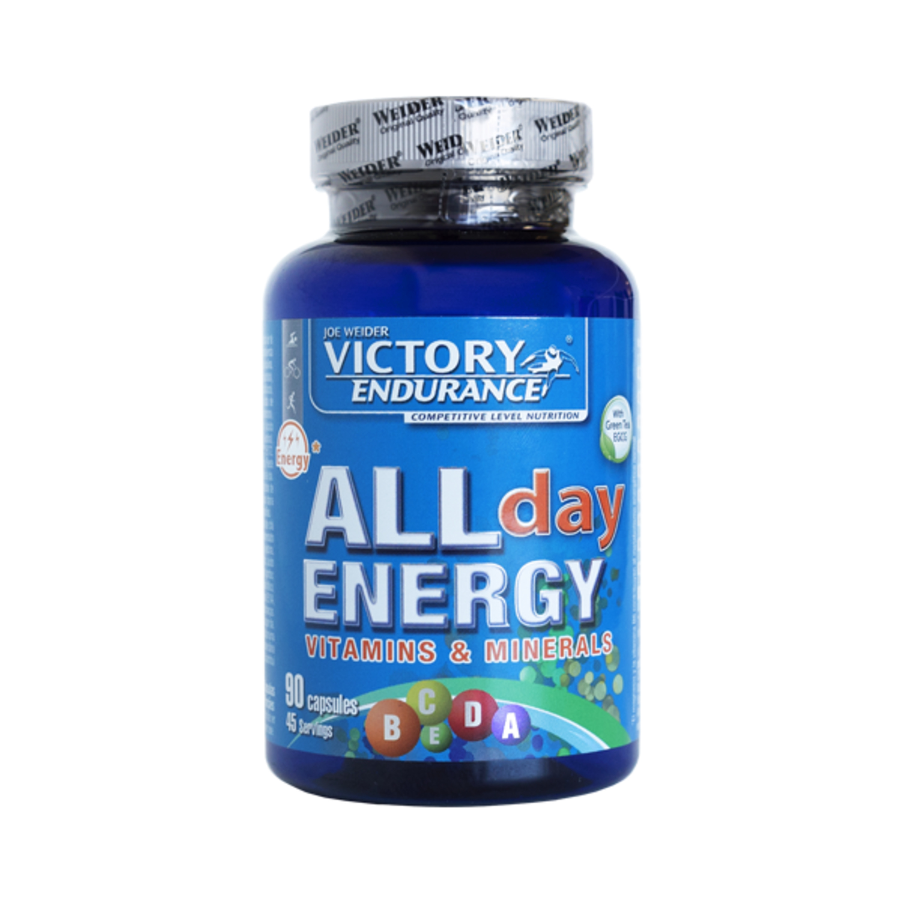 Victory Endurance All Day Energy Vitaminas Y Minerales 90 Cápsulas  MKP