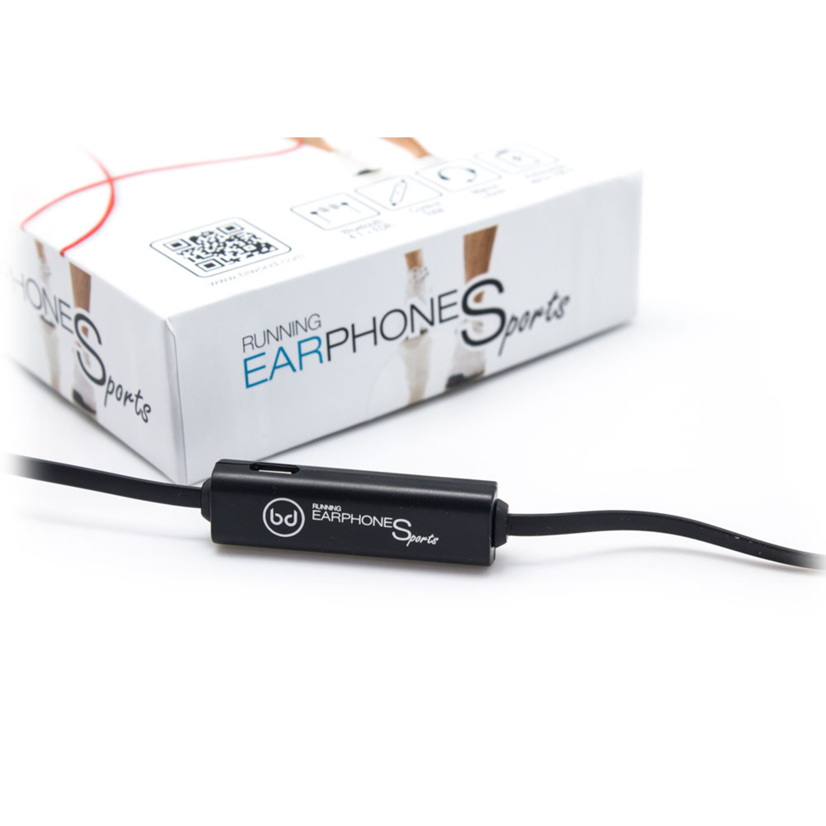 Running Earphones Sports Bluetooth + Micro Biwond Blanco