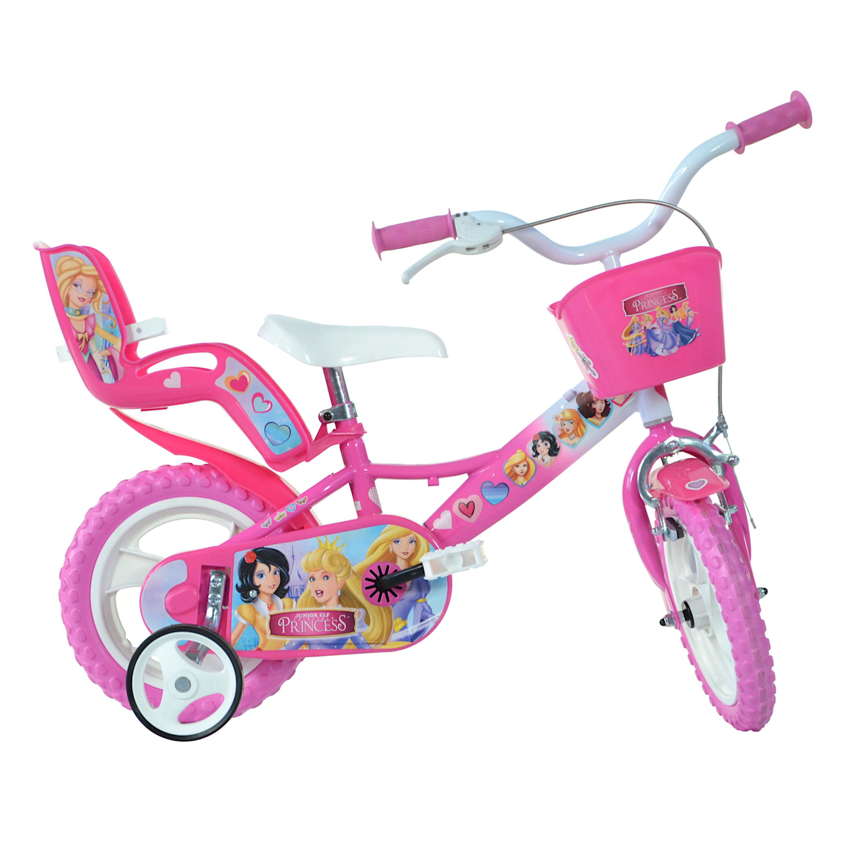 Bicicleta Niña 12 Pulgadas Fairytale Princess 3-5 Años - rosa - 