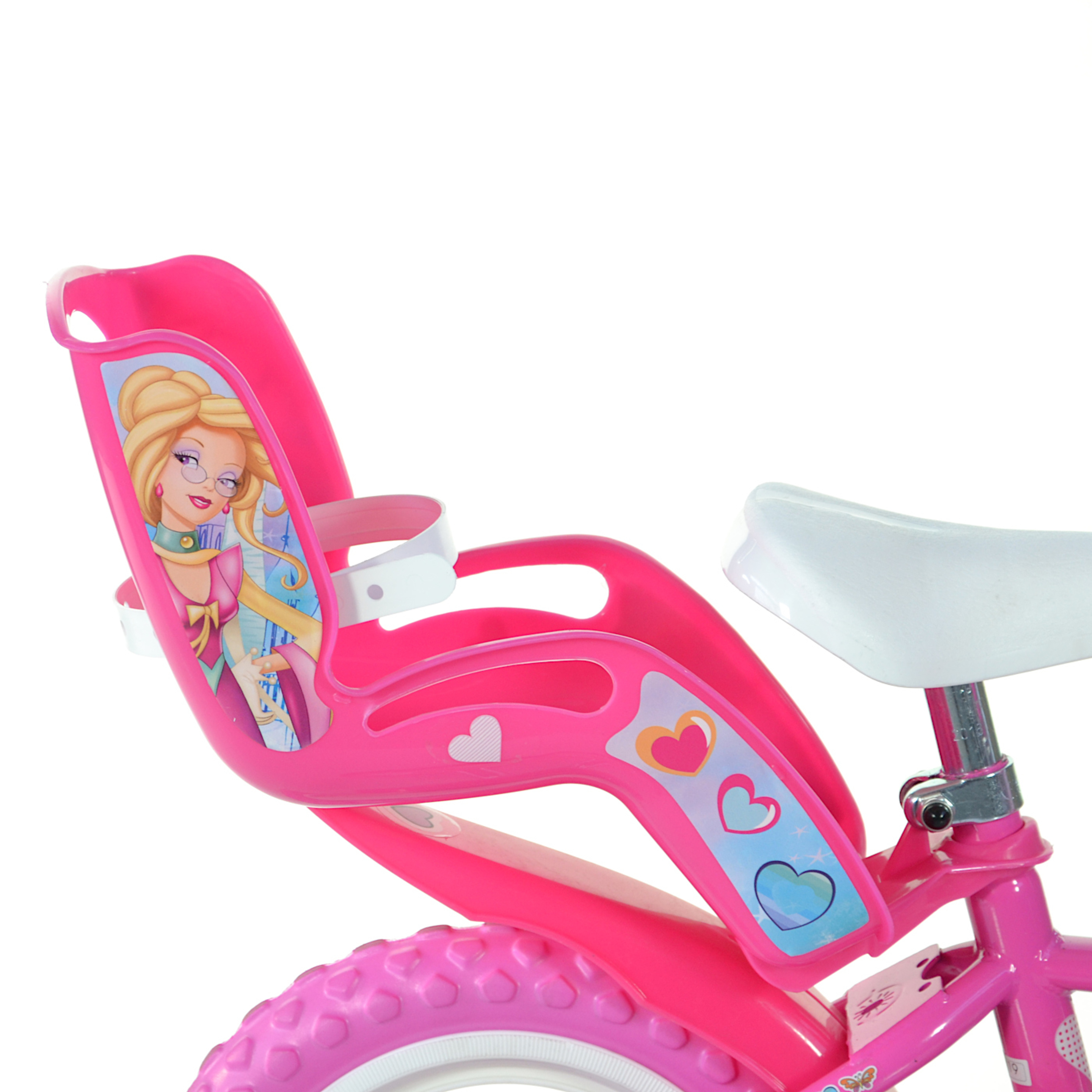 Bicicleta Niña 12 Pulgadas Fairytale Princess 3-5 Años - Rosa  MKP