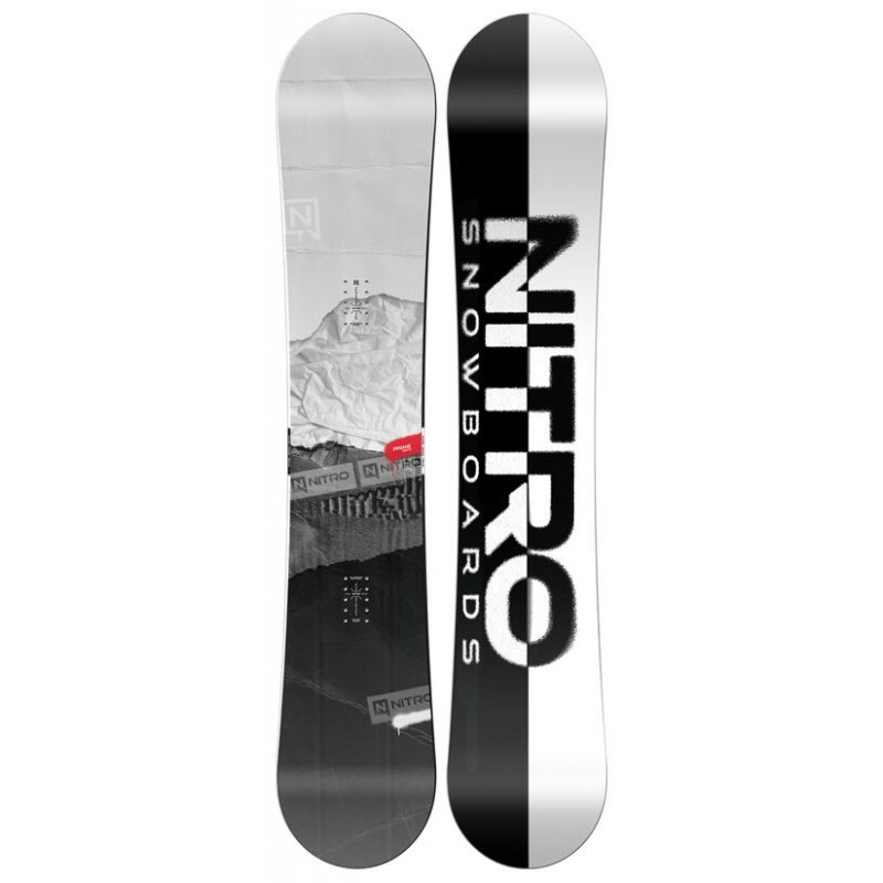 Tablas Snowboard Hombre Nitro Snowboards Prime Raw - negro - 