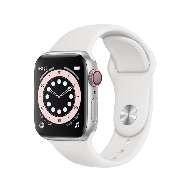 Smartek Smartwatch Unissex, Relógio Inteligente Com Chamadas, Bluetooth Branco