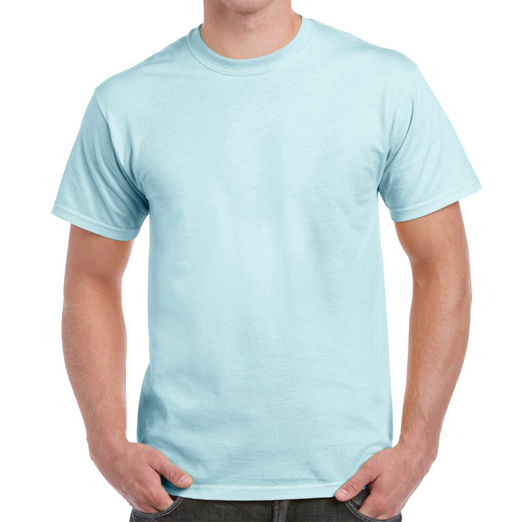 Camiseta Resistente Gildan Hammer - azul-cielo - 
