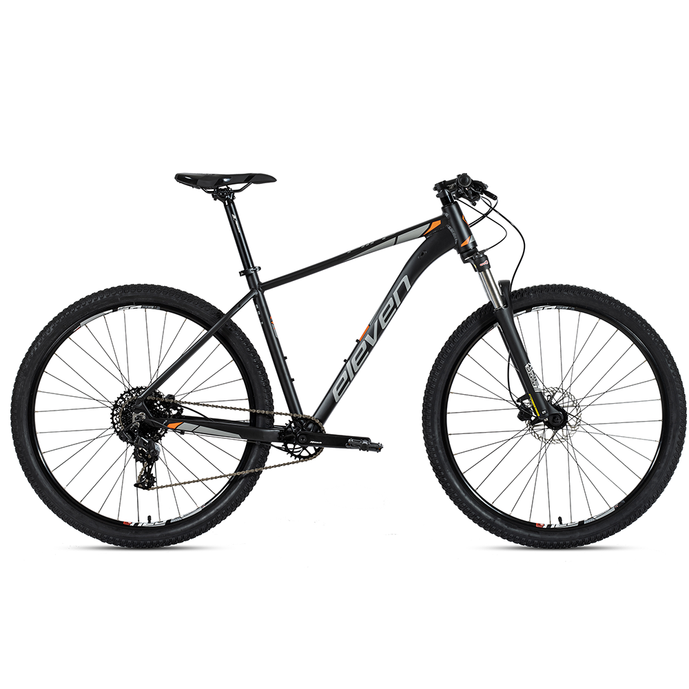 Bicicleta Btt Eleven Elite 3.0 - negro-naranja - 