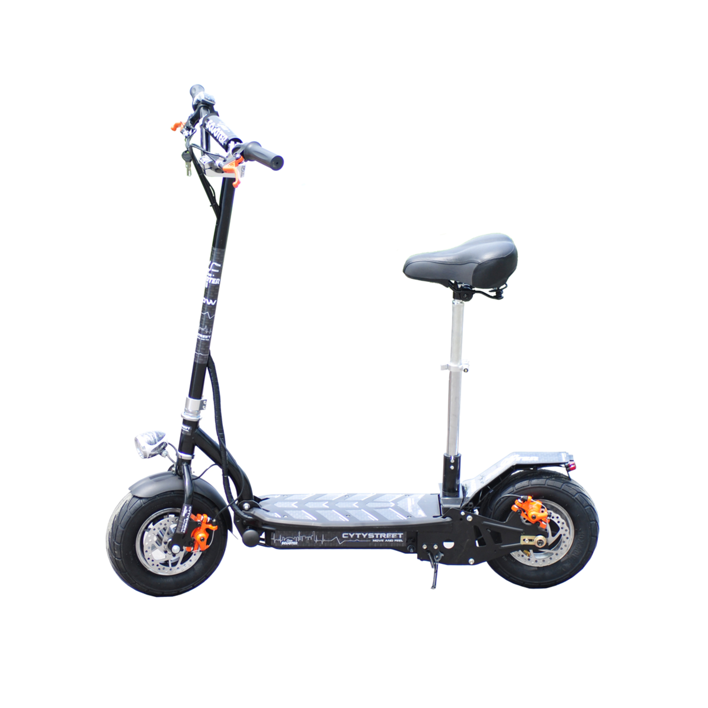 Citystreet 1500w/48v/9ah/litio Negro Gran-scooter