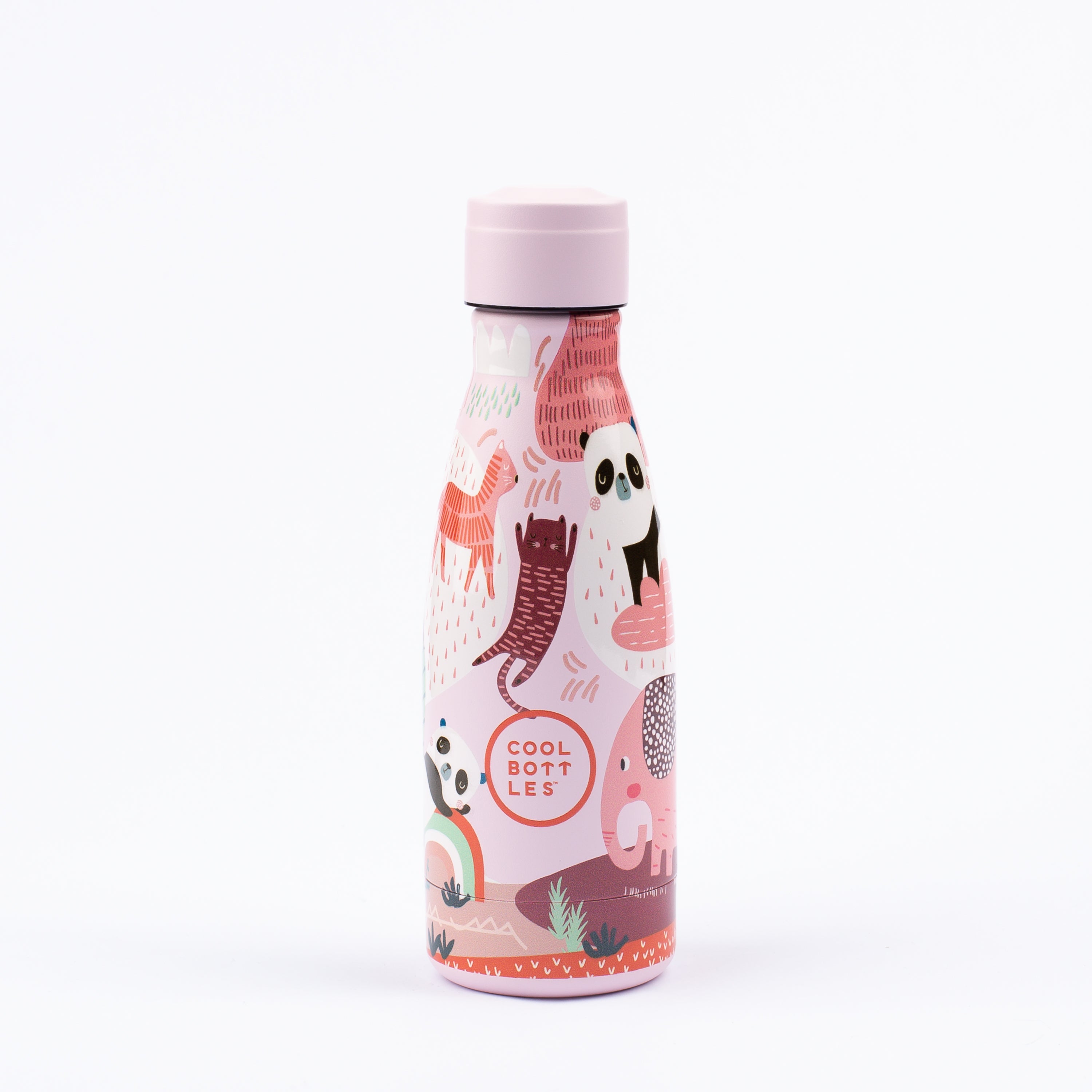 Garrafa Térmica Para Crianças De Aço Inoxidável Cool Bottles. Panda Gang 260ml