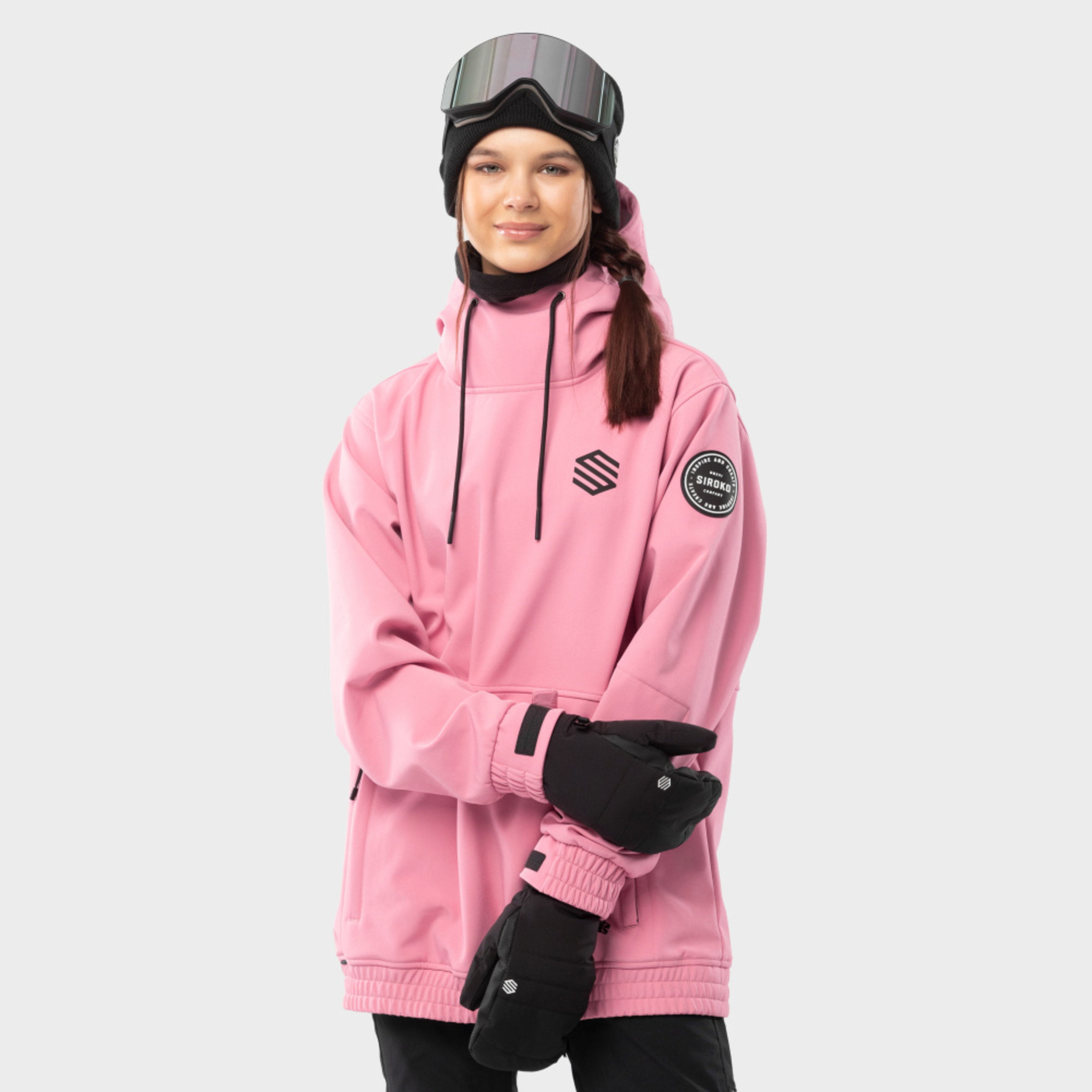 Chaqueta Para Snowboard/esquí Siroko W1 Dolomites - rosa - 