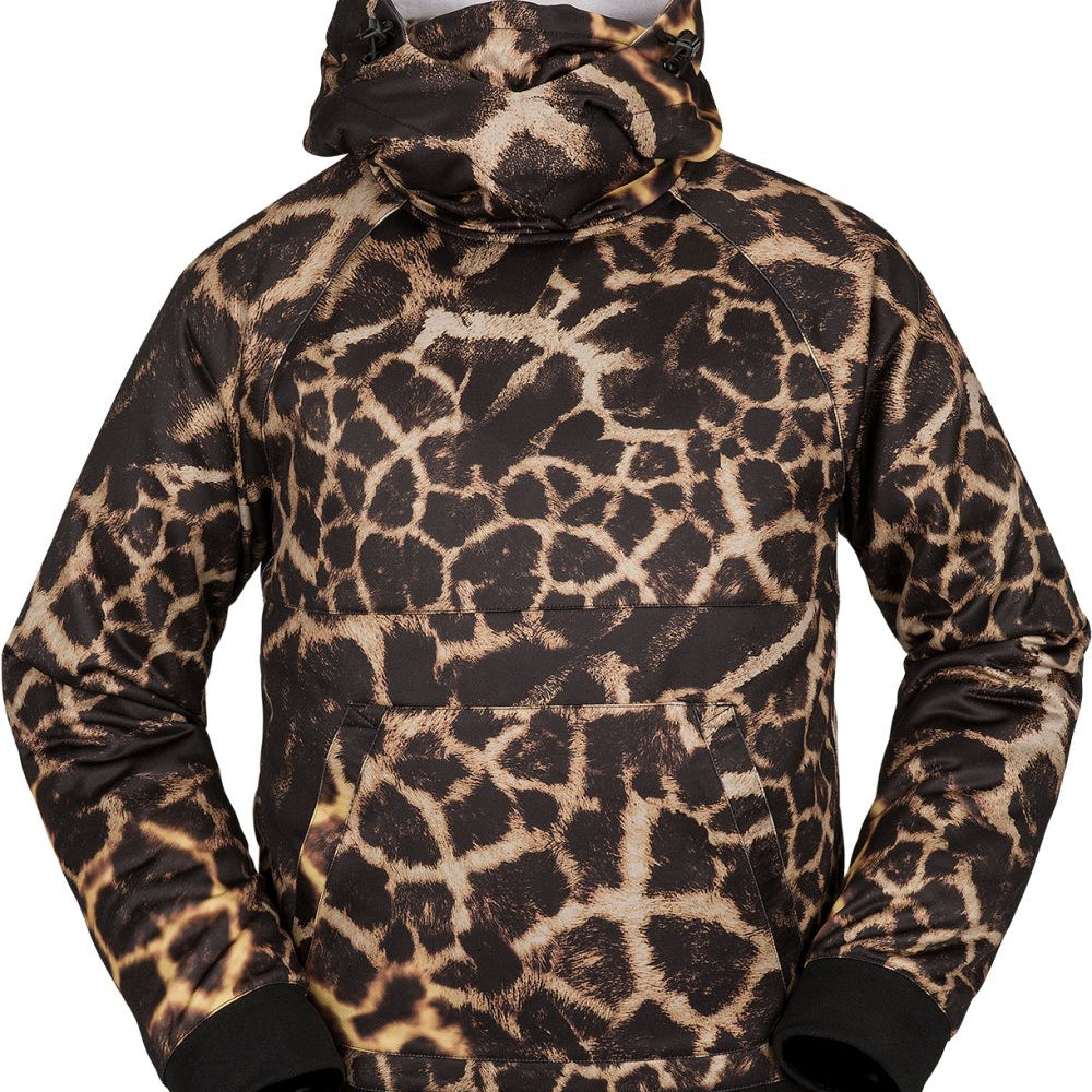 Sudadera Nieve Volcom Hydro Riding Hoodie Gold Giraffe