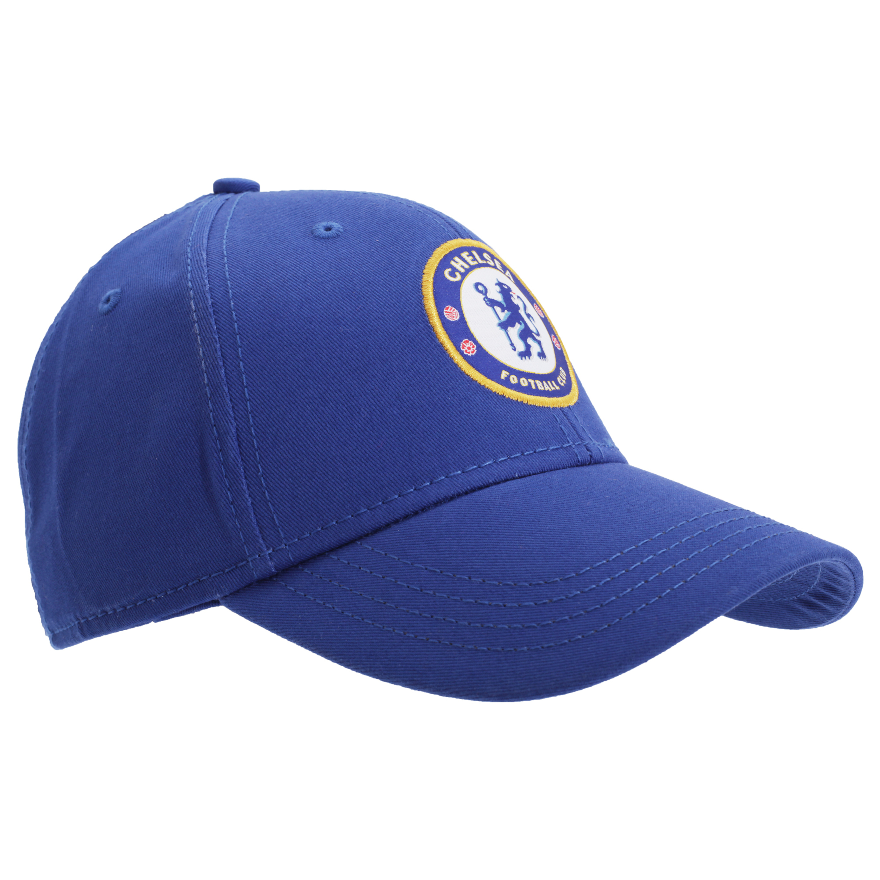 Boné Unisex Oficial Logo Chelsea Fc (Azul)