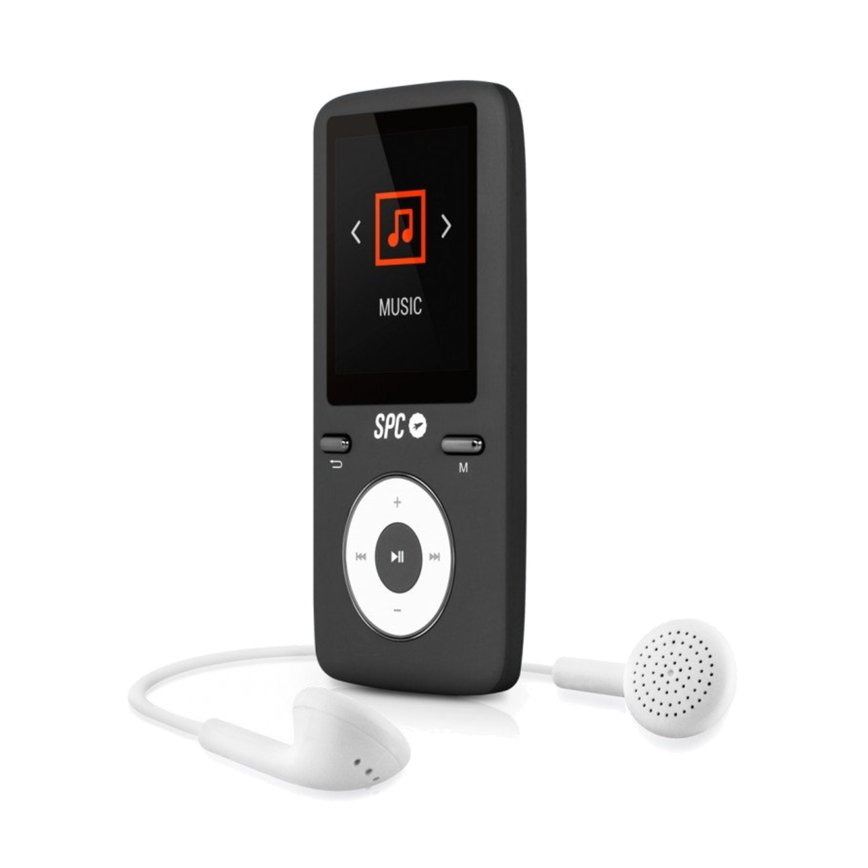 Spc Pure Sound Colour 2 Reproductor Mp3/mp4 Negro 8488d