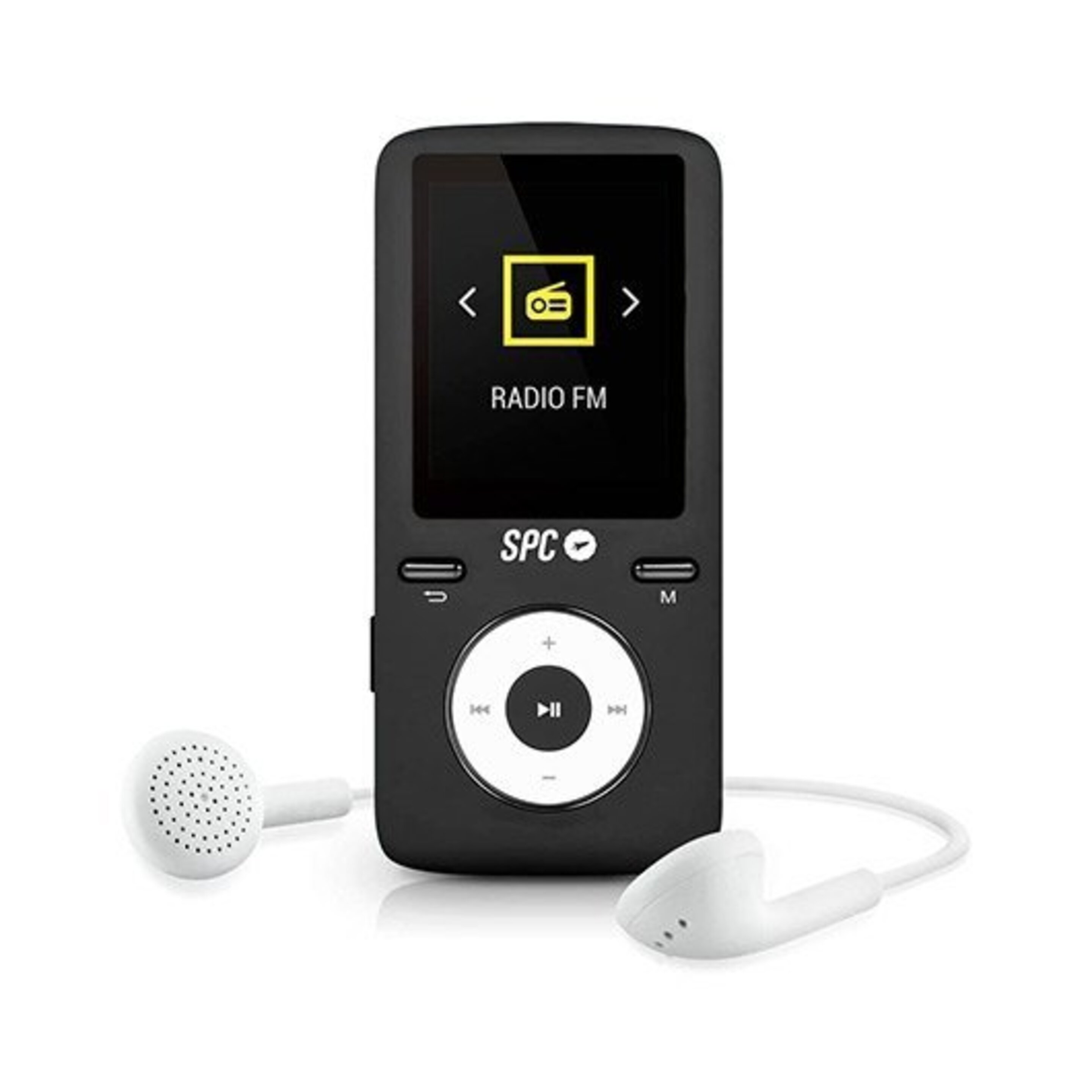 Spc Pure Sound Colour 2 Reproductor Mp3/mp4 Negro 8488d