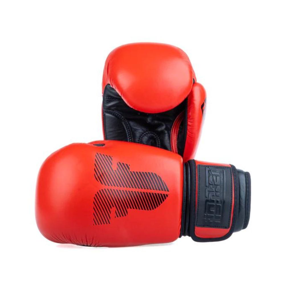 Guantes De Boxeo Fighter Round - rojo - 