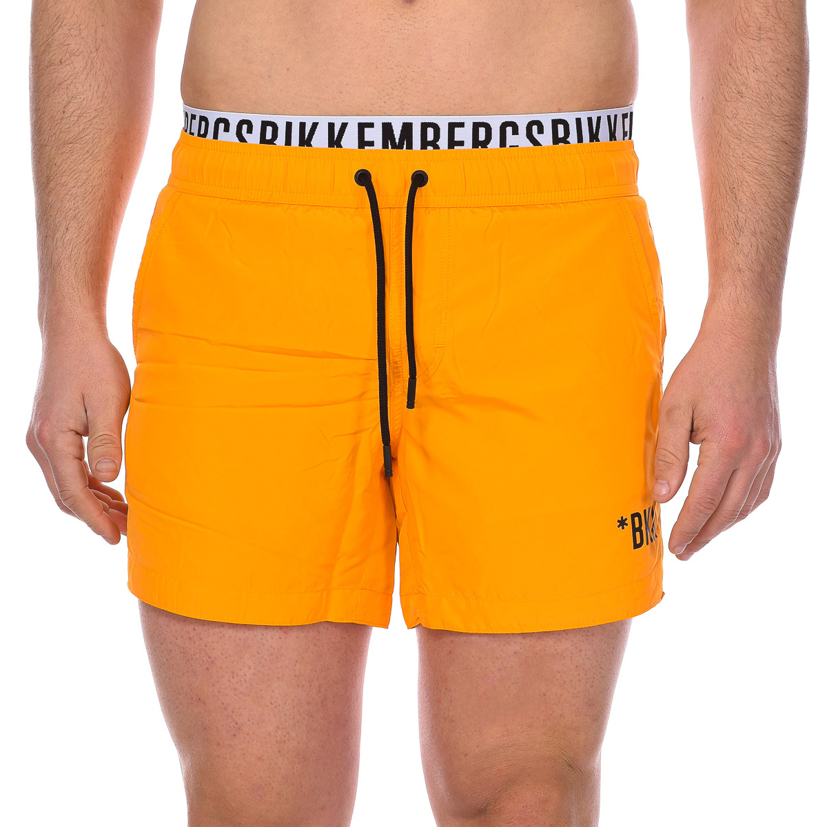 Bañador Short Boardshort Branded Elastic Bkk1mbs03 - naranja - 