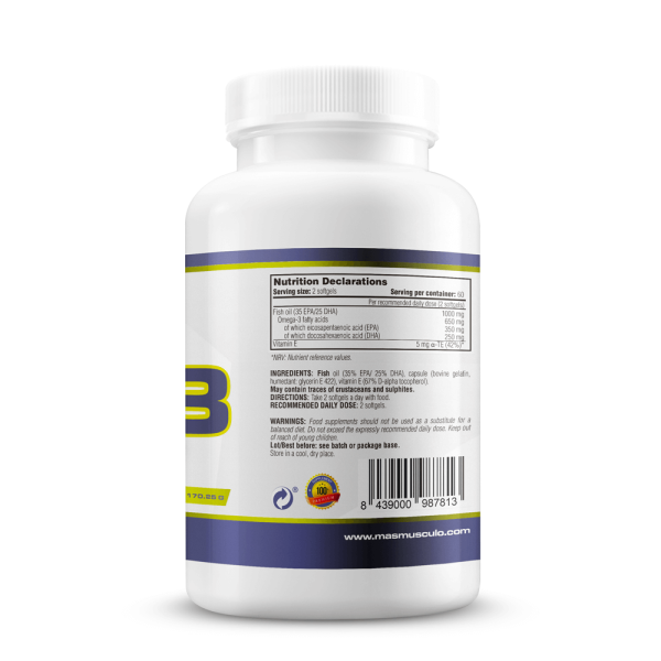 Ultra Omega 3 - 120 Softgels De Mm Supplements  MKP
