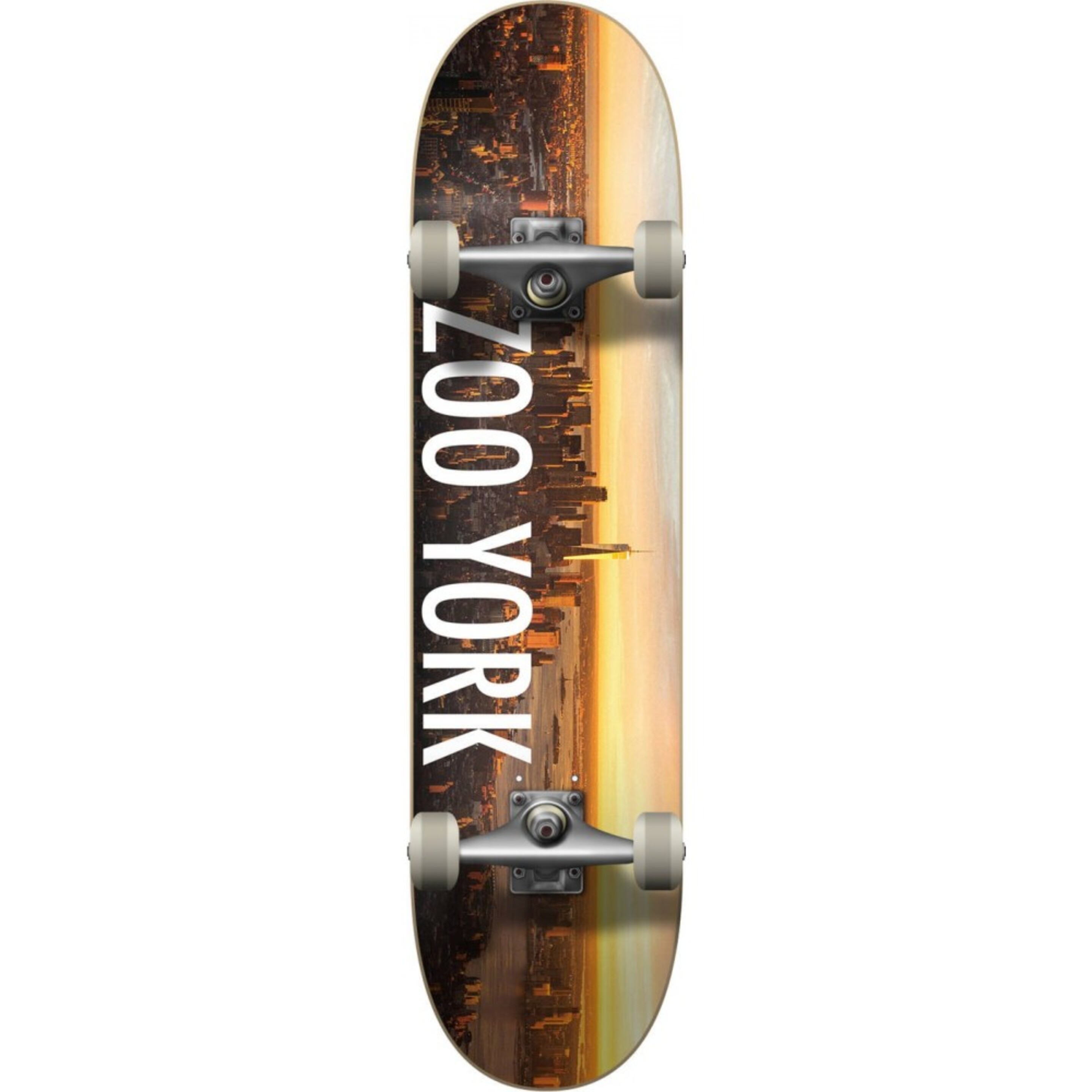 Skateboard Completo Zoo York Logo Block 8.25" Sunrise