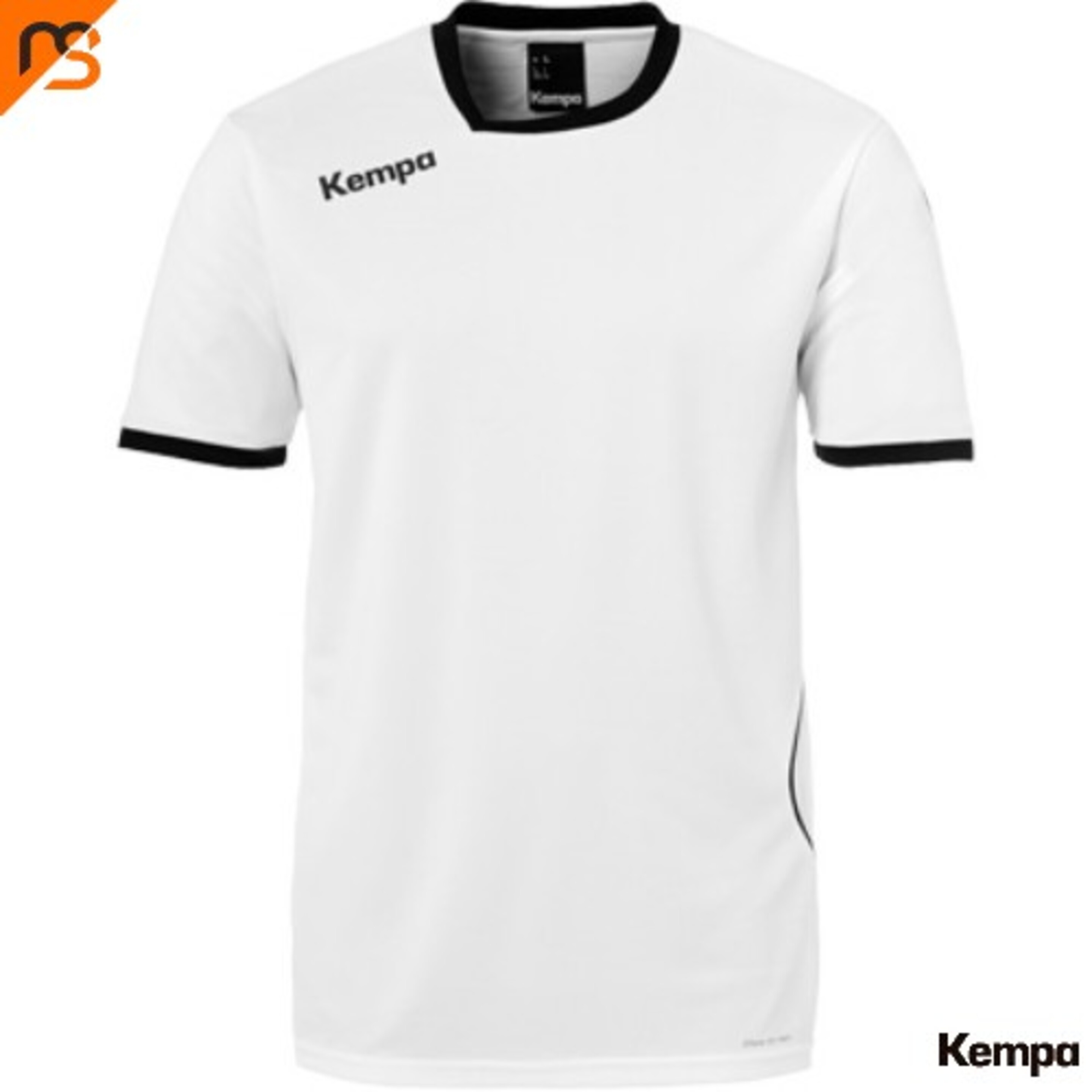 Curve Camiseta Blanco/negro Kempa - blanco - 