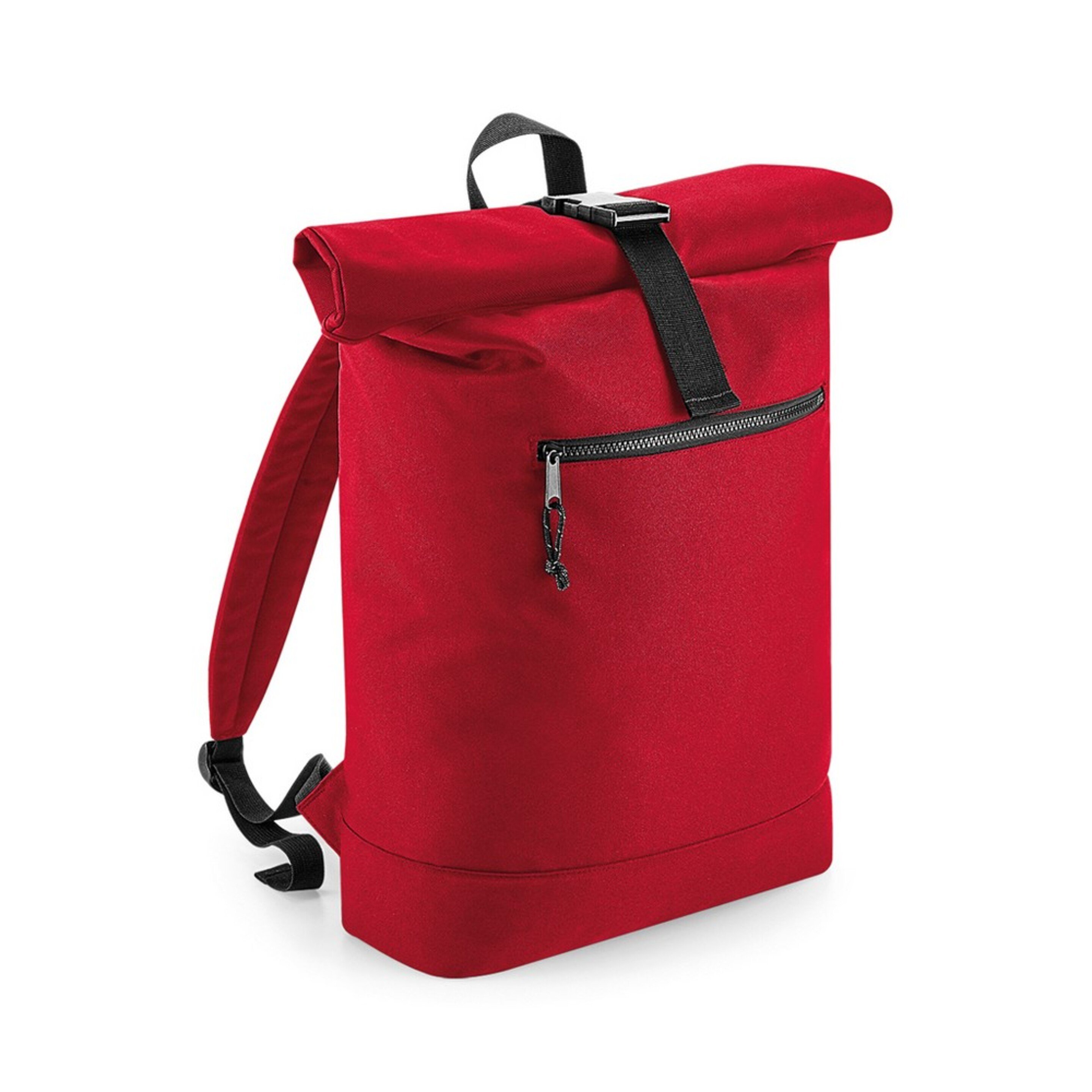 Mochila Reciclada Enrollable Bagbase (Rojo)