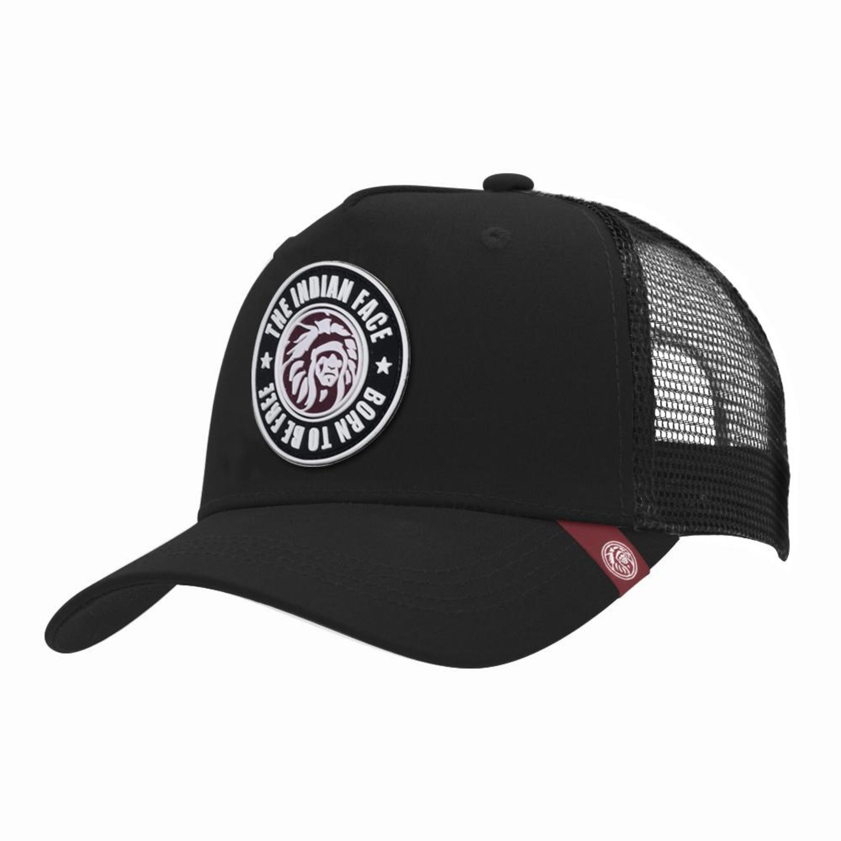 Gorra Trucker Born To Be Free Negro The Indian Face Para Hombre Y Mujer